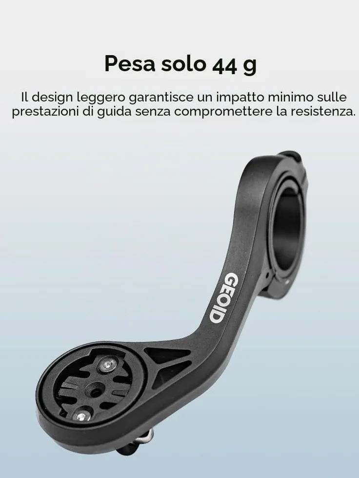 GEOID Supporto Computer da Bici Montatura Anteriore Compatibile Garmin Wahoo Bryton Magene Cycplus CooSpo XOSS GoPro