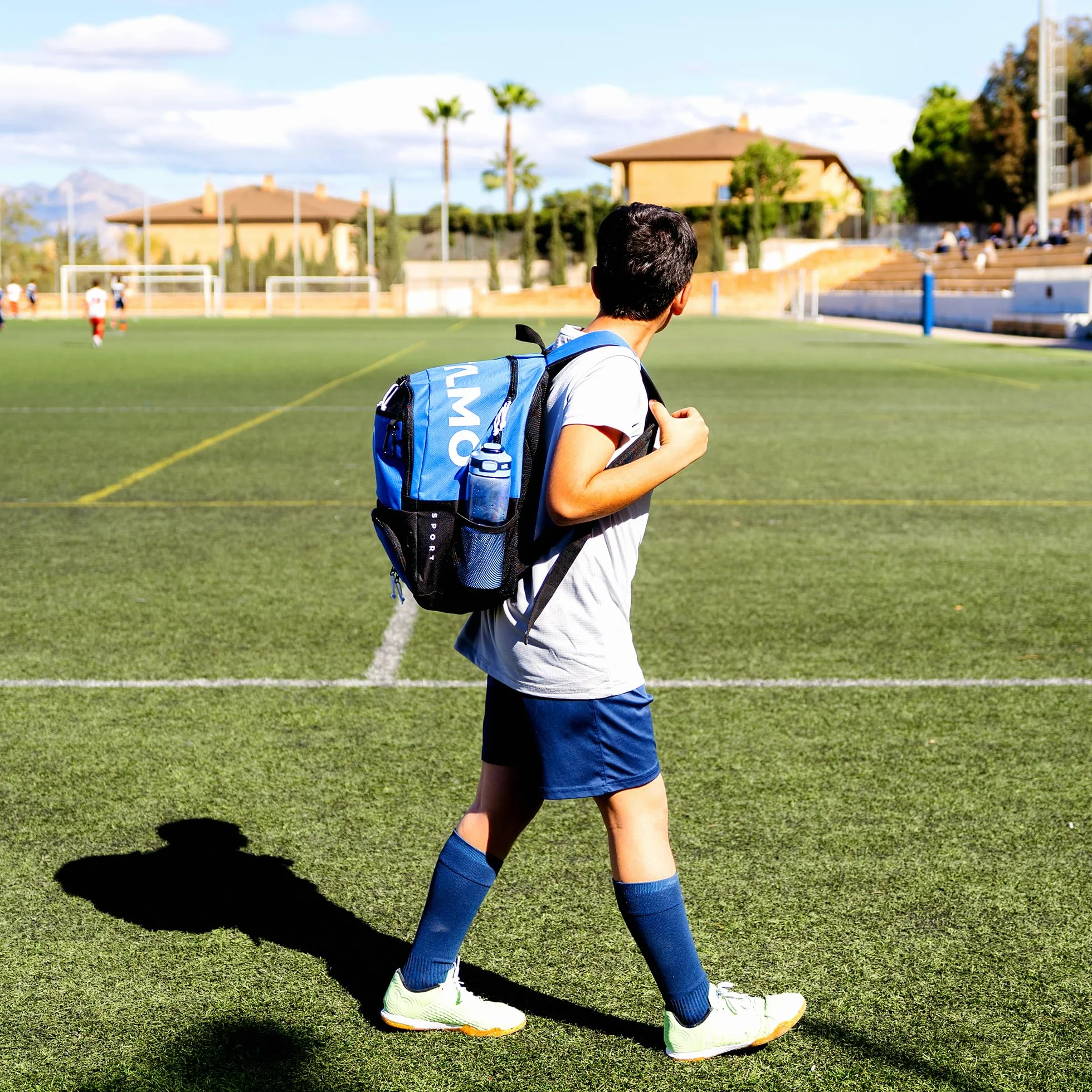 Zaino Sportivo Calcio Basket Pallavolo Scomparti Separati Palloni Scarpe Bambino