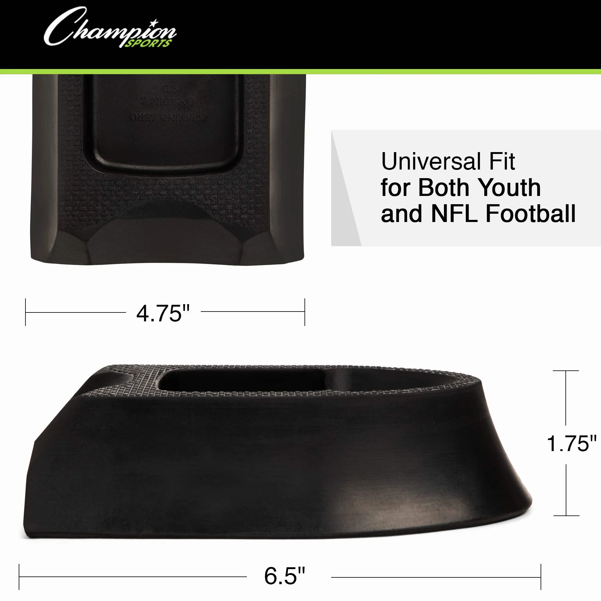 Champion Sports Football Kicking Tee Set – Supporto per palloni da calcio – Blocco per calci