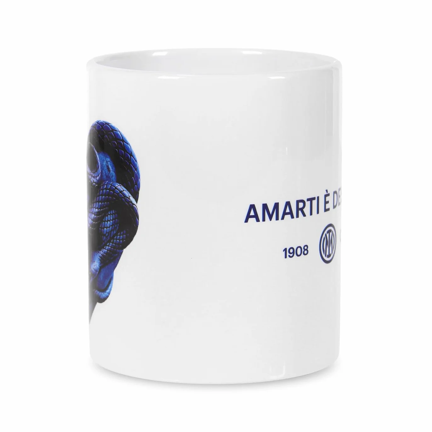 Tazza Ceramica Bianca IM Inter Amarti è Destino Stampa Digitale Cuore Serigrafico