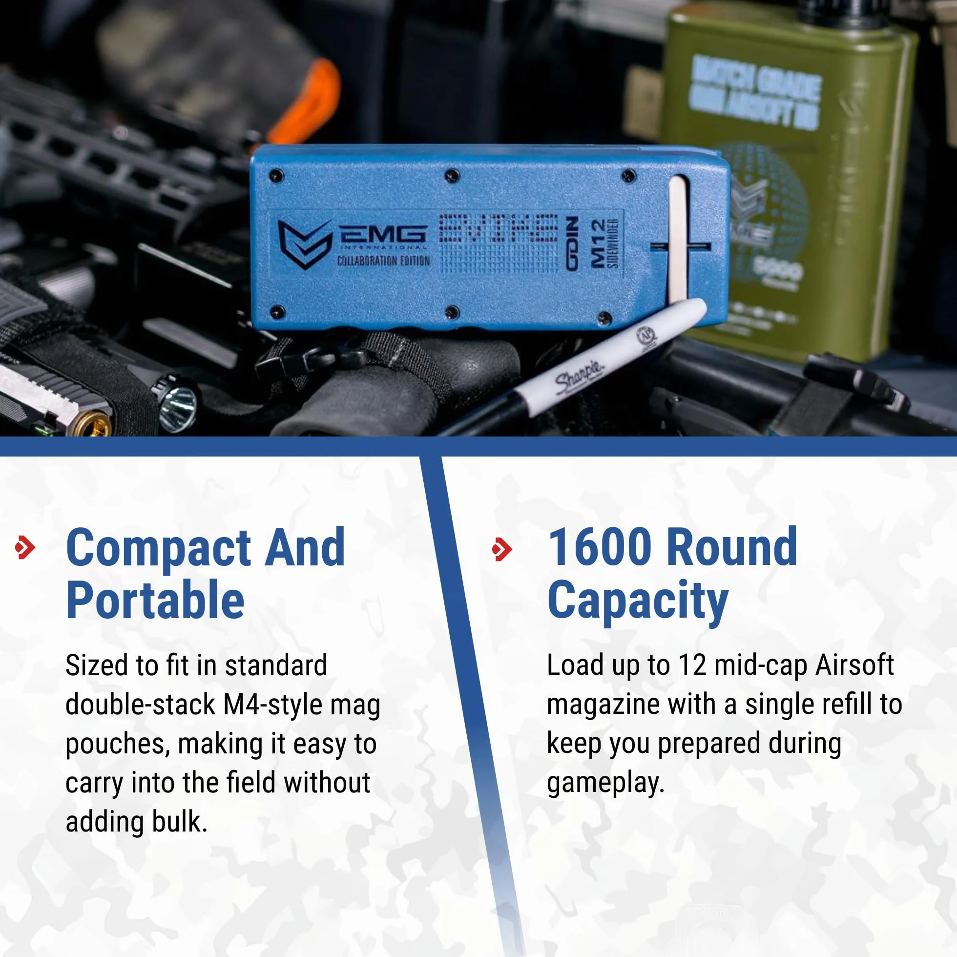 EMG Odin Innovations M12 Sidewinder Speed Loader Dark Earth