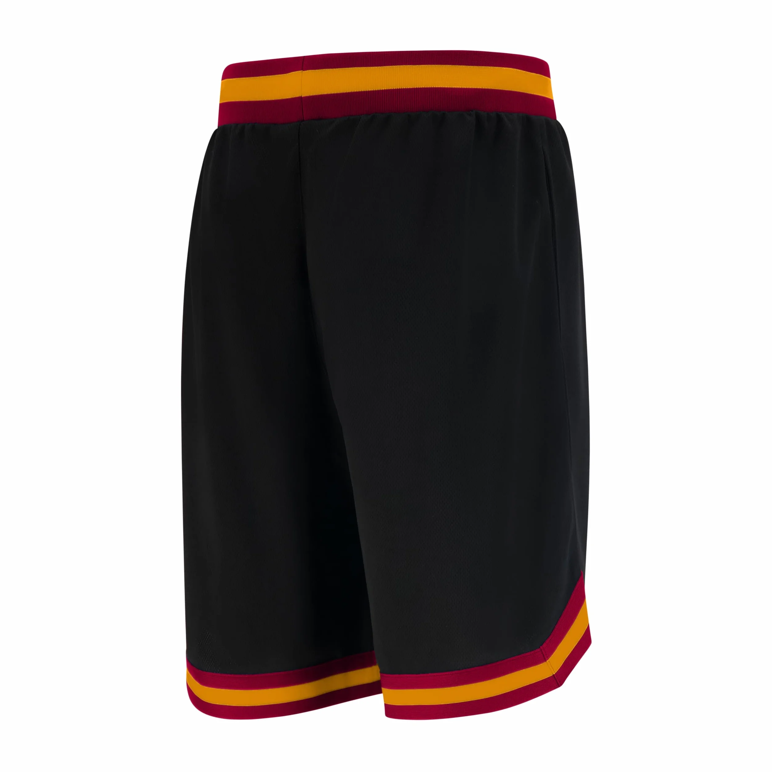 Ultra Game UNK NBA GSM3547F Woven Team Logo Poly Mesh Basket Shorts Nero, M