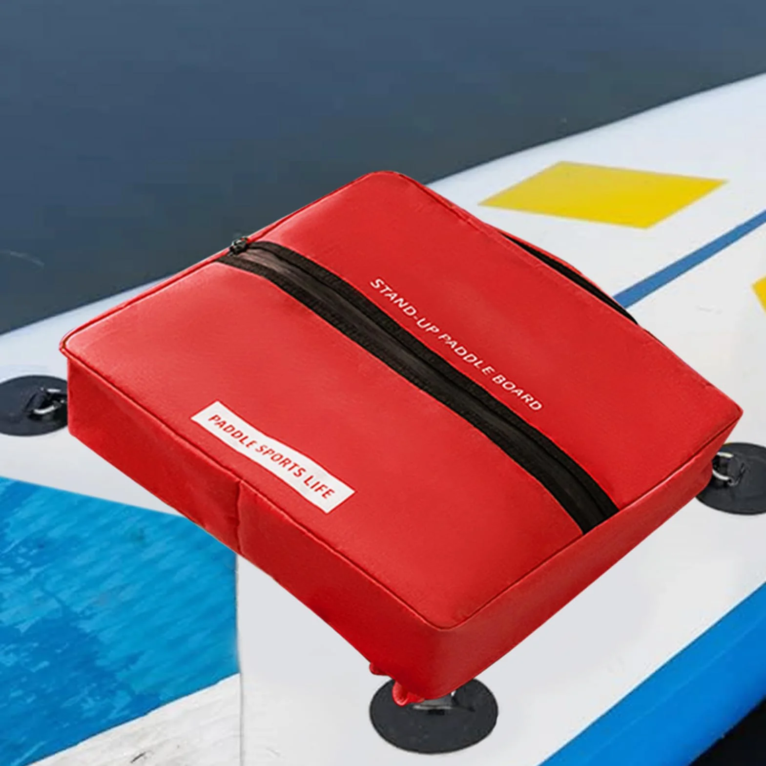 Generico Paddle Board Cooler Bag, Waterproof Insulated Deck Storage Organizer with Adjustable Straps, Large Capacity Leakproof for Paddleboarding, Kayaking