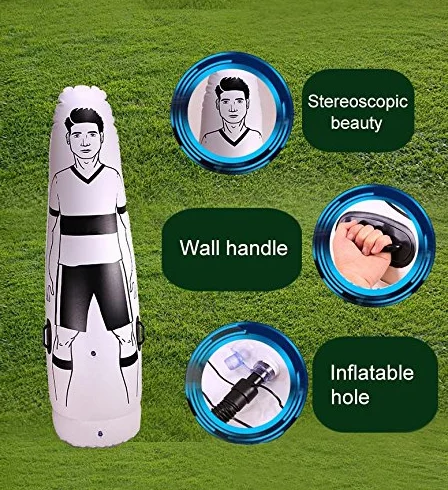 Gonfiabile da Calcio Portiere Tumbler 1.75 m Manichino Allenamento