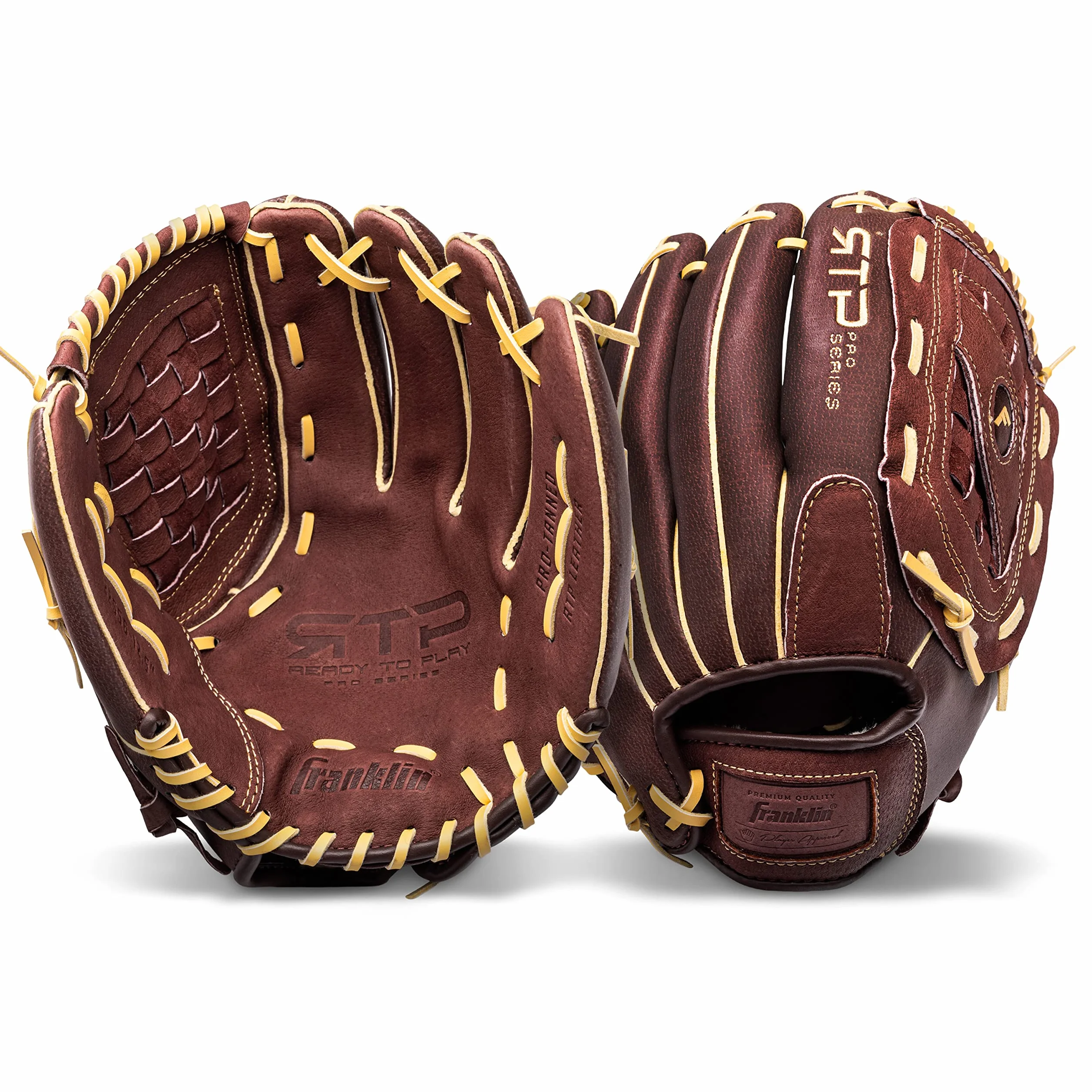 Franklin Sports RTP Pro - Guanti da baseball, per adulti e ragazzi