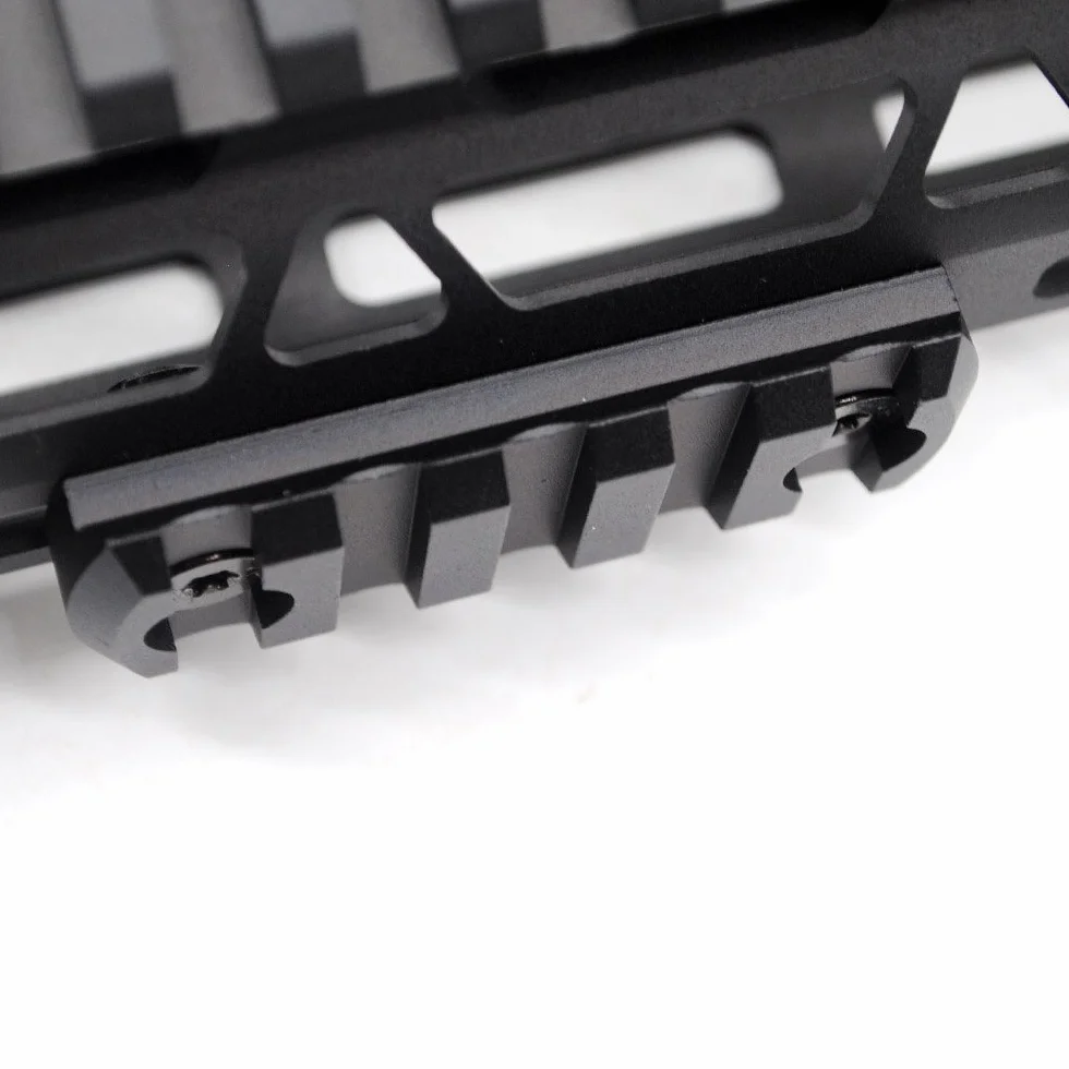 Trirock 5 Slot Picatinny Rail Section for MLOK Handguard
