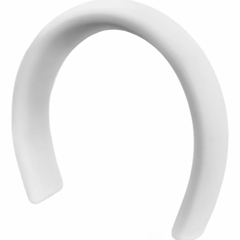 Anello flessibile per apnea, attrezzatura contrappeso per allenamento subacqueo, in morbido silicone rivestito in metallo per una maggiore galleggiabilità (L [Whit -1,8 kg])