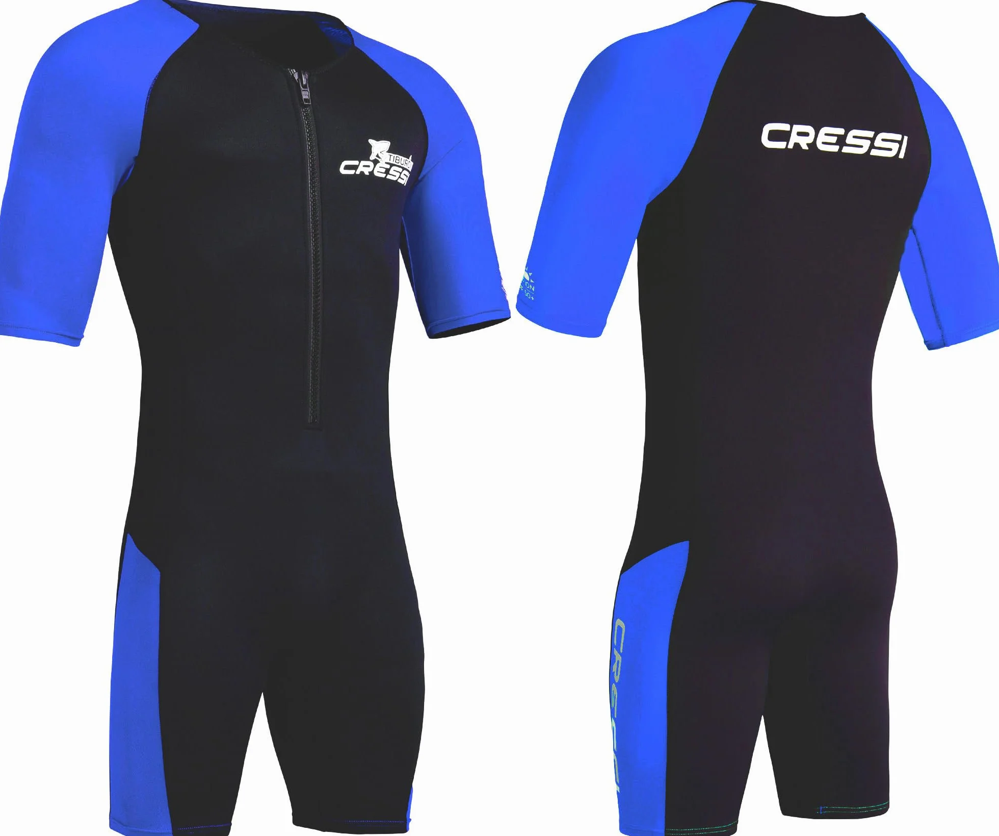 CRESSI Tiburon Man Shorty Wetsuit 2mm Neoprene Ultra Stretch Elastane