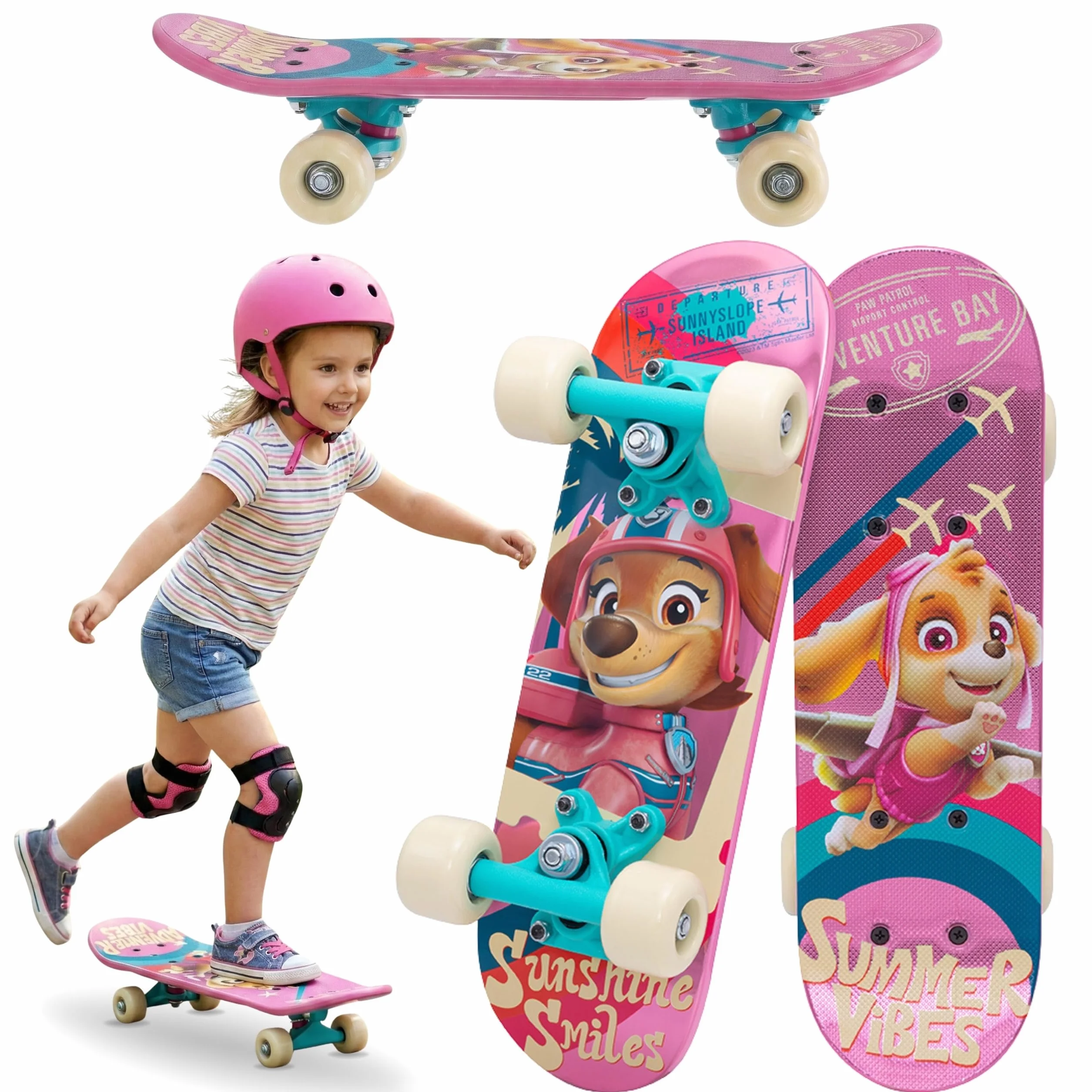Minnie Mouse Skeater, tavola antiscivolo, leggera, stabile fino a 20 kg 42 cm