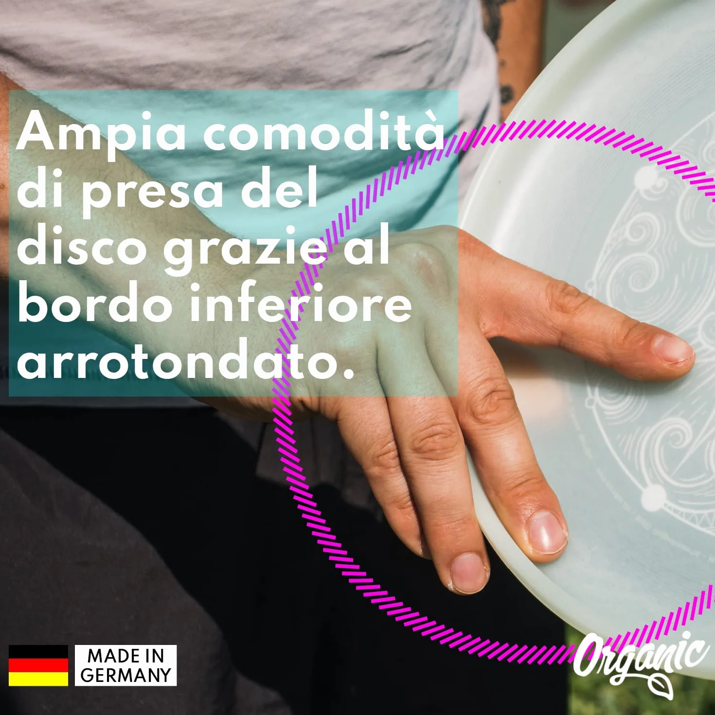 eurodisc Superglow Frisbee Unisex-Youth