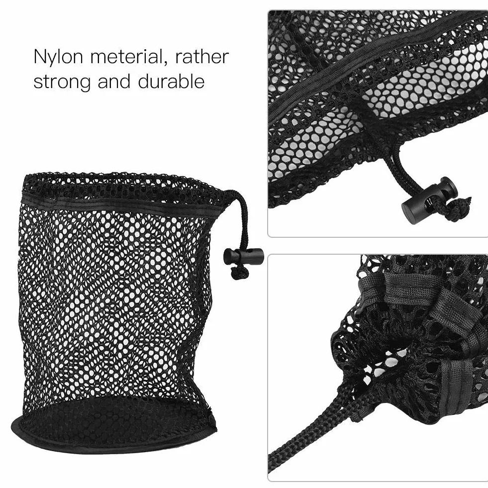 Borsa a Maglia Reti di Pallina da Golf, Cordoncino di Nylon, Accessori Golf Poke(25)