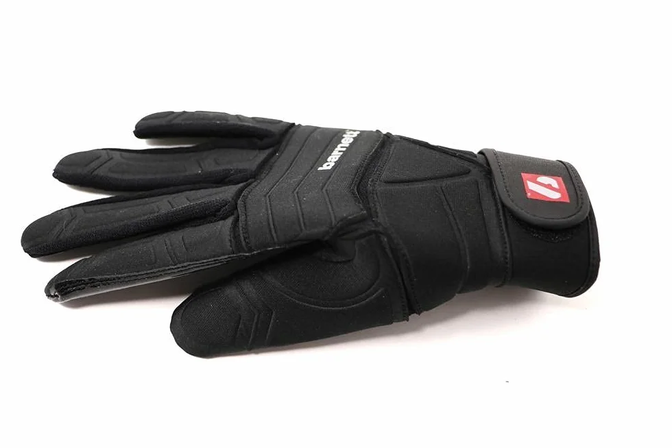BARNETT FLG-03 Guanti da calcio Professional OL DL NERO