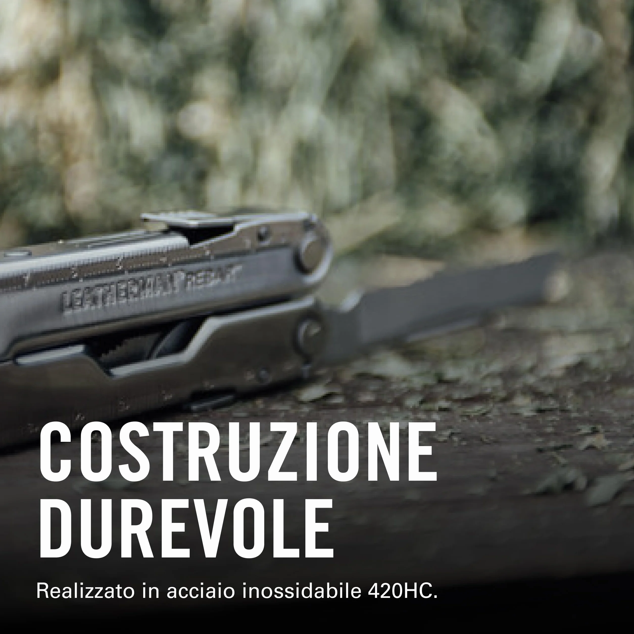 Leatherman Rebar Multi-Tool 17 Strumenti Acciaio Inossidabile Argento