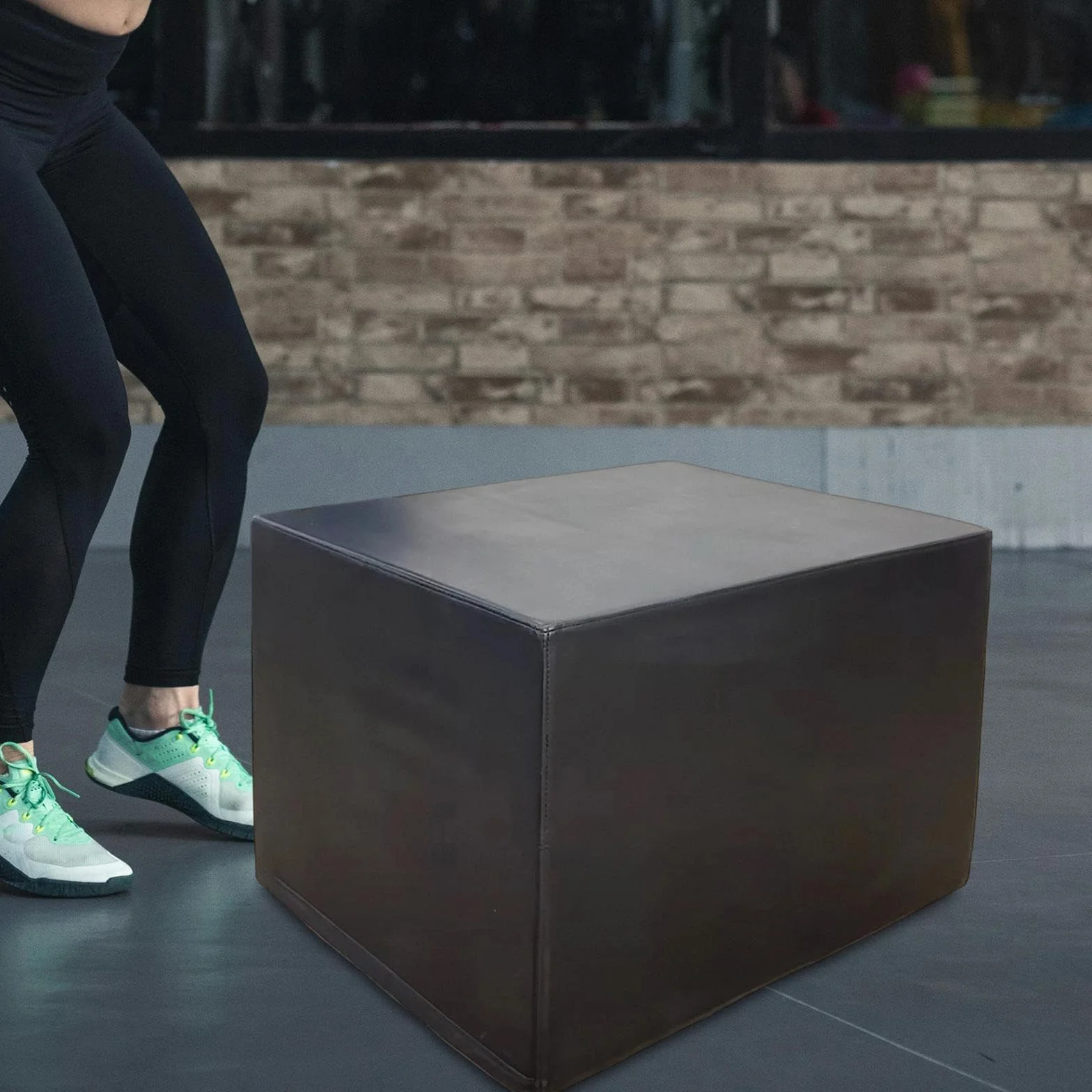 Box per Pliometrici 3 in 1, Attrezzatura per Esercizi di Salto Multifunzione per Palestra