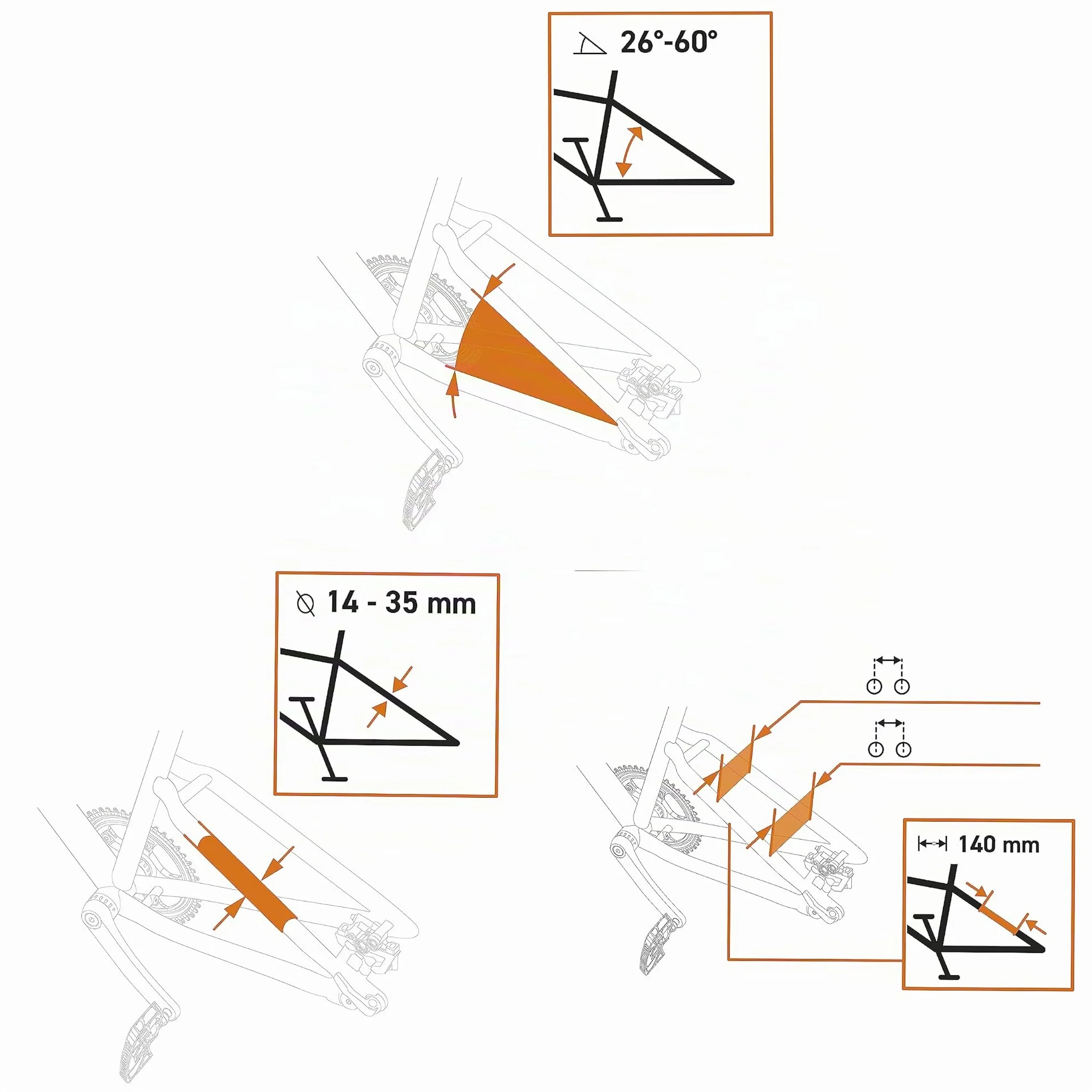 SKS Germany Portapacchi universale Infinity in alluminio con sistema MIK
