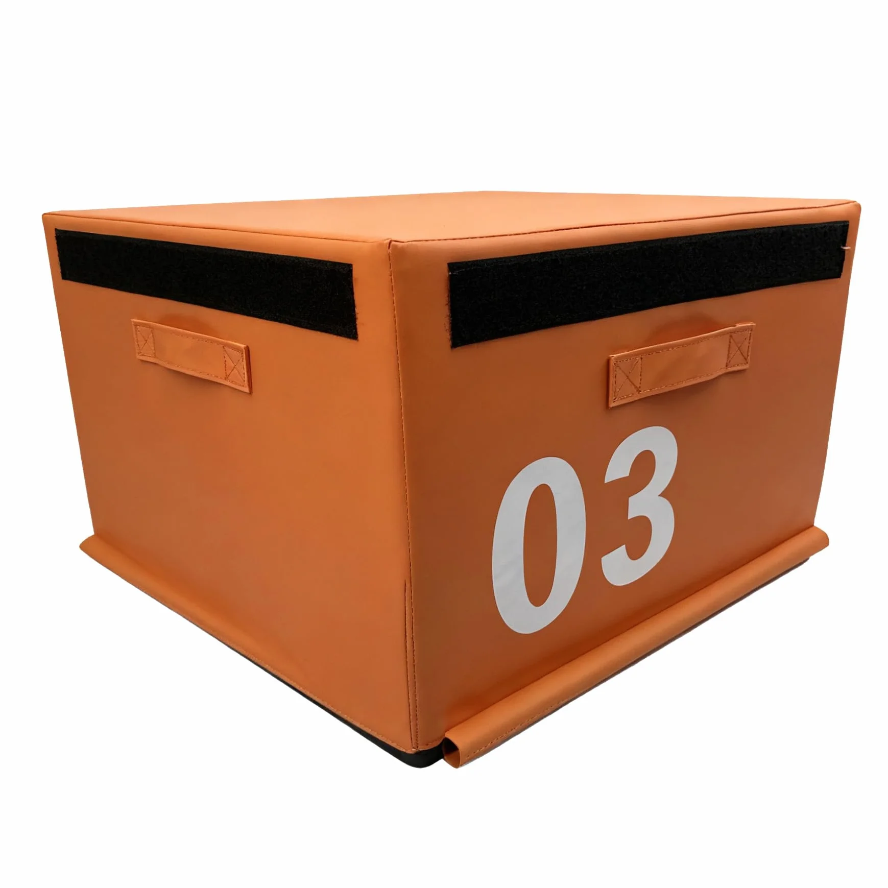 Plyo Box Impilabile in Schiuma 75x55x35cm per Allenamento Salto Crossfit