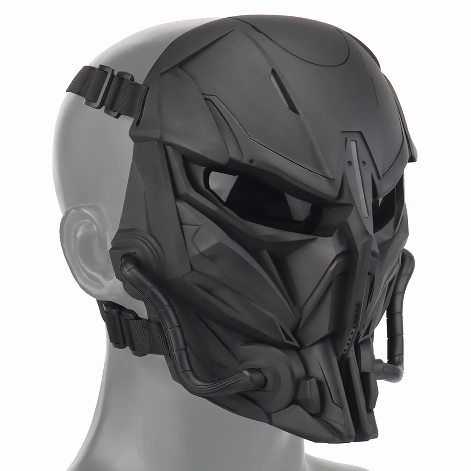 Tactical Airsoft Maschera Full Face Skull Paintball Maschera protettiva Cs Wargame
