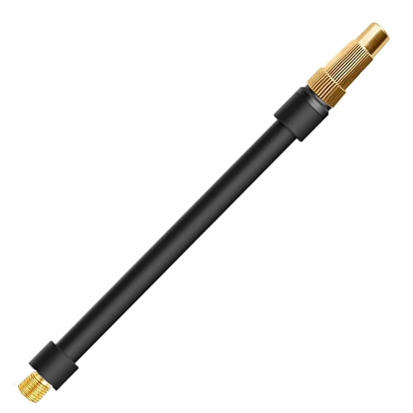 16cm Tubo Prolunga di Gomma Flessibile della Pompa di Gonfiaggio, Gonfiatore Pompa Tubo Adattatore, Tubo di Estensione per Pneumatici Auto Bicicletta Motociclo Pneumatici