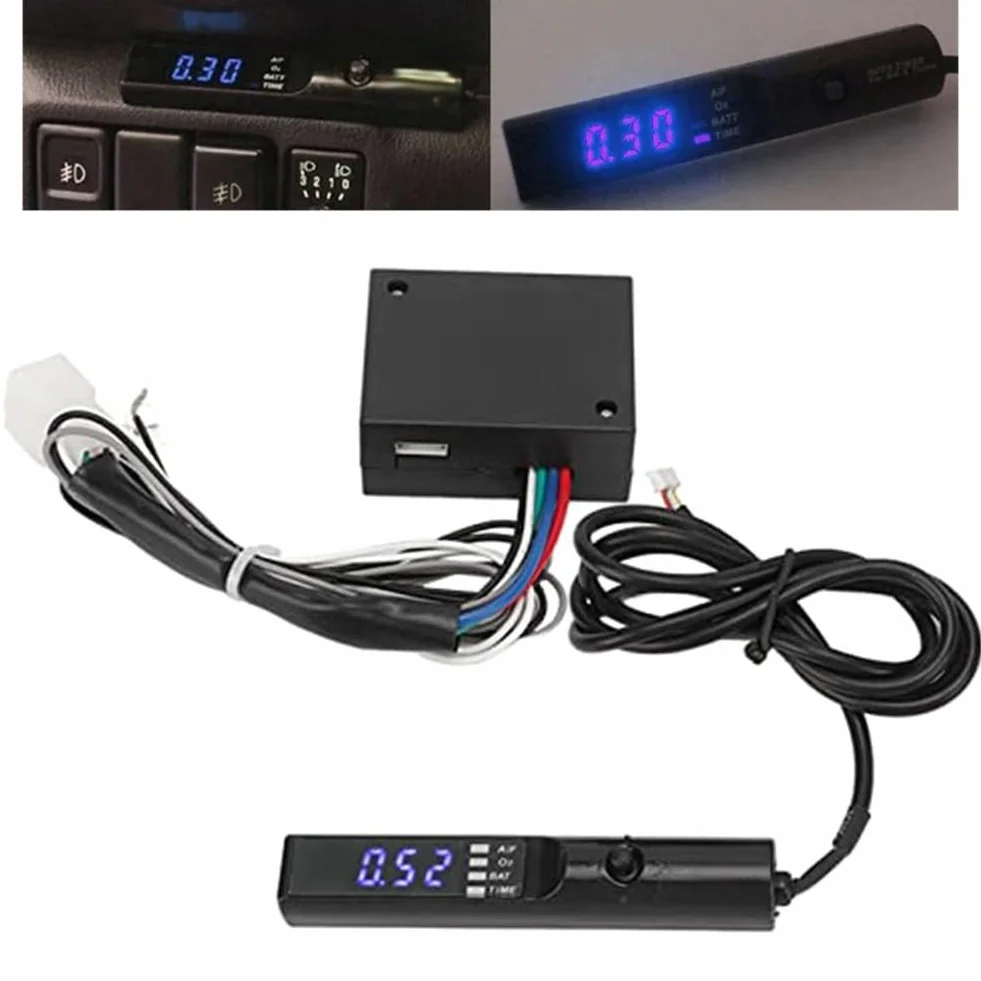 Per Auto Turbo Timer 12 V Auto APEXI Flameout Ritardo Inizio Motore con Display Digitale LED Mostra Tensione e Rapporto AF