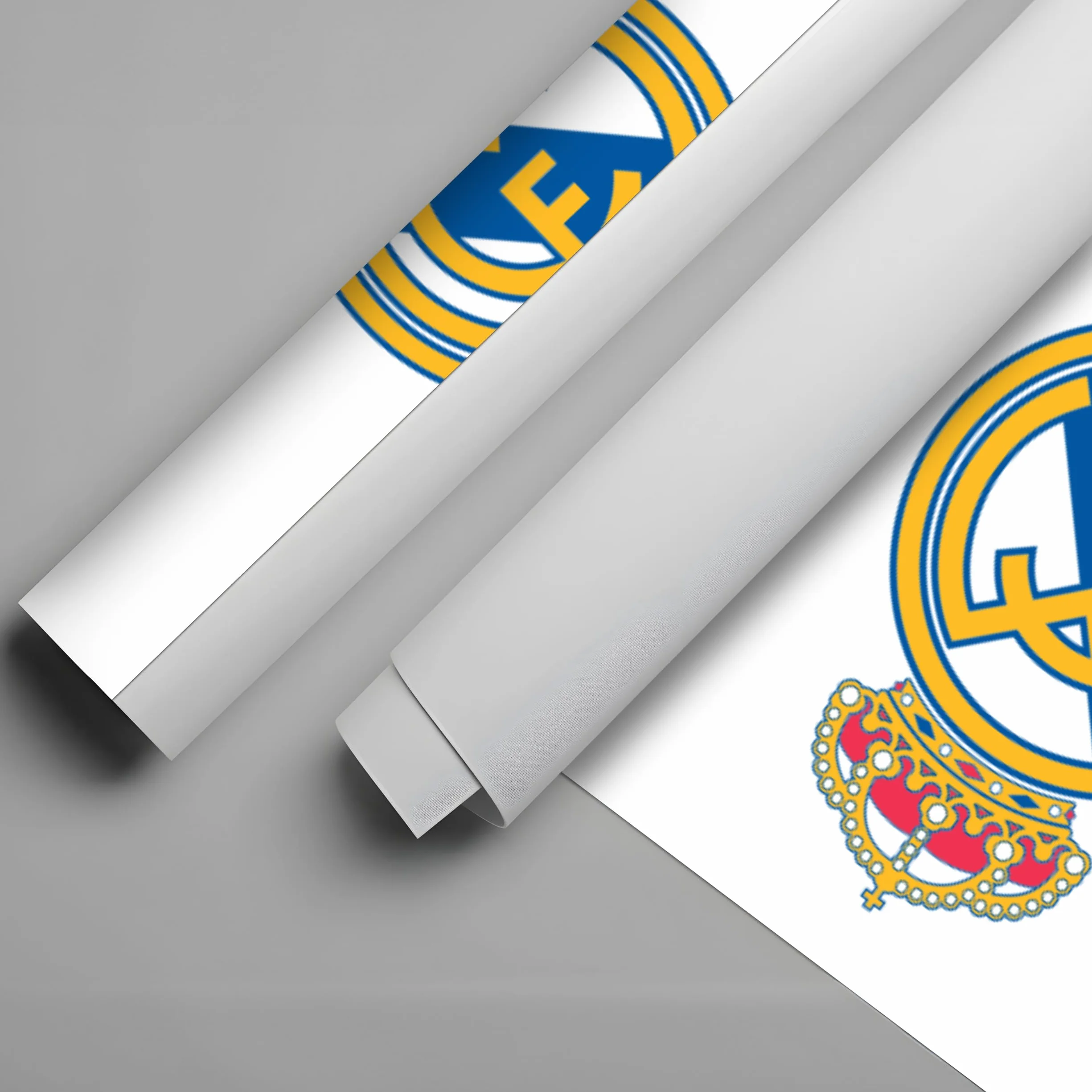 Real Madrid Licencjonowany Dekoracyjny Naklejka Ścienna Winylowa 65x40 cm