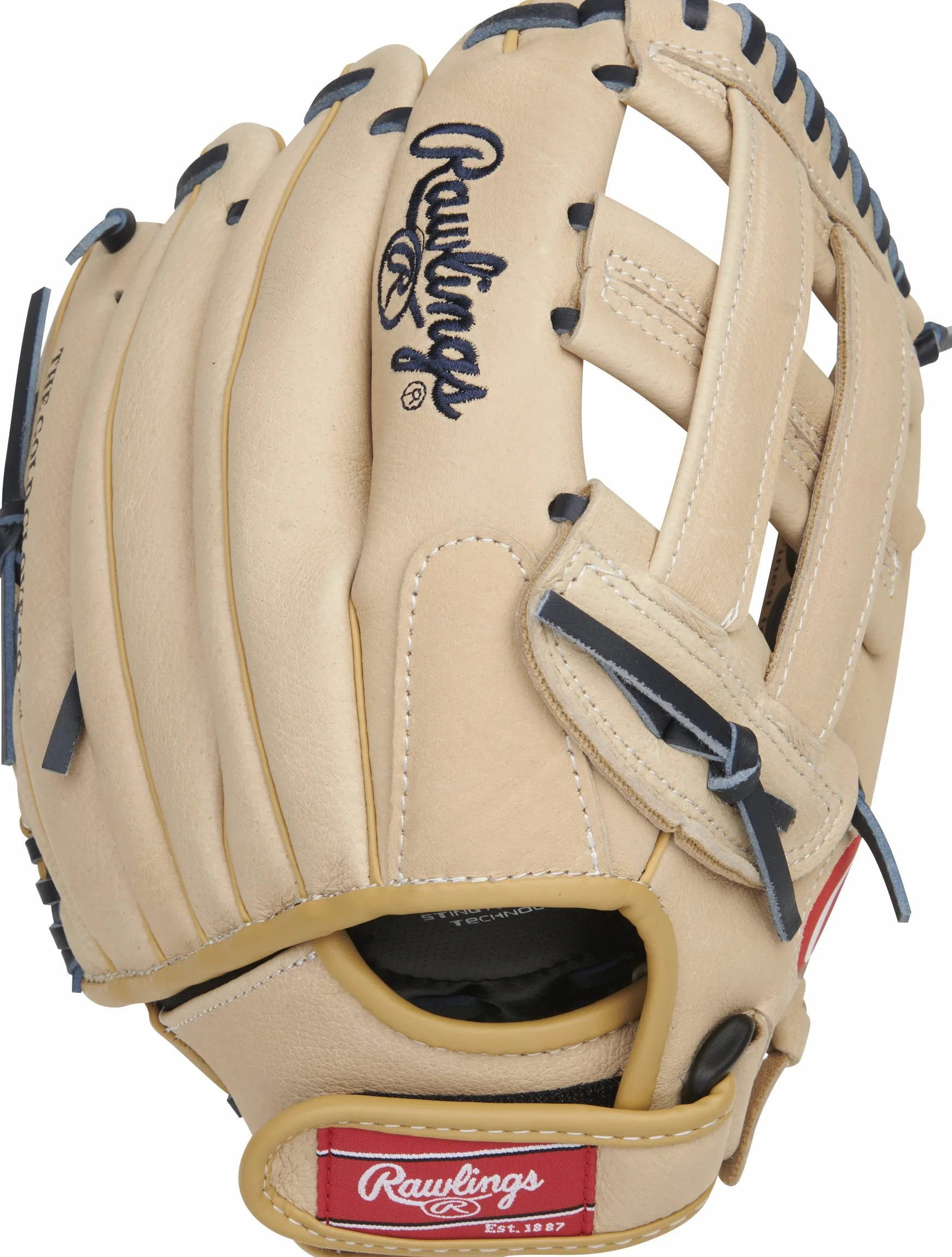 Rawlings Guanto da baseball Sure Catch T-Ball & Youth | Taglie 24,1 cm - 29,2 cm