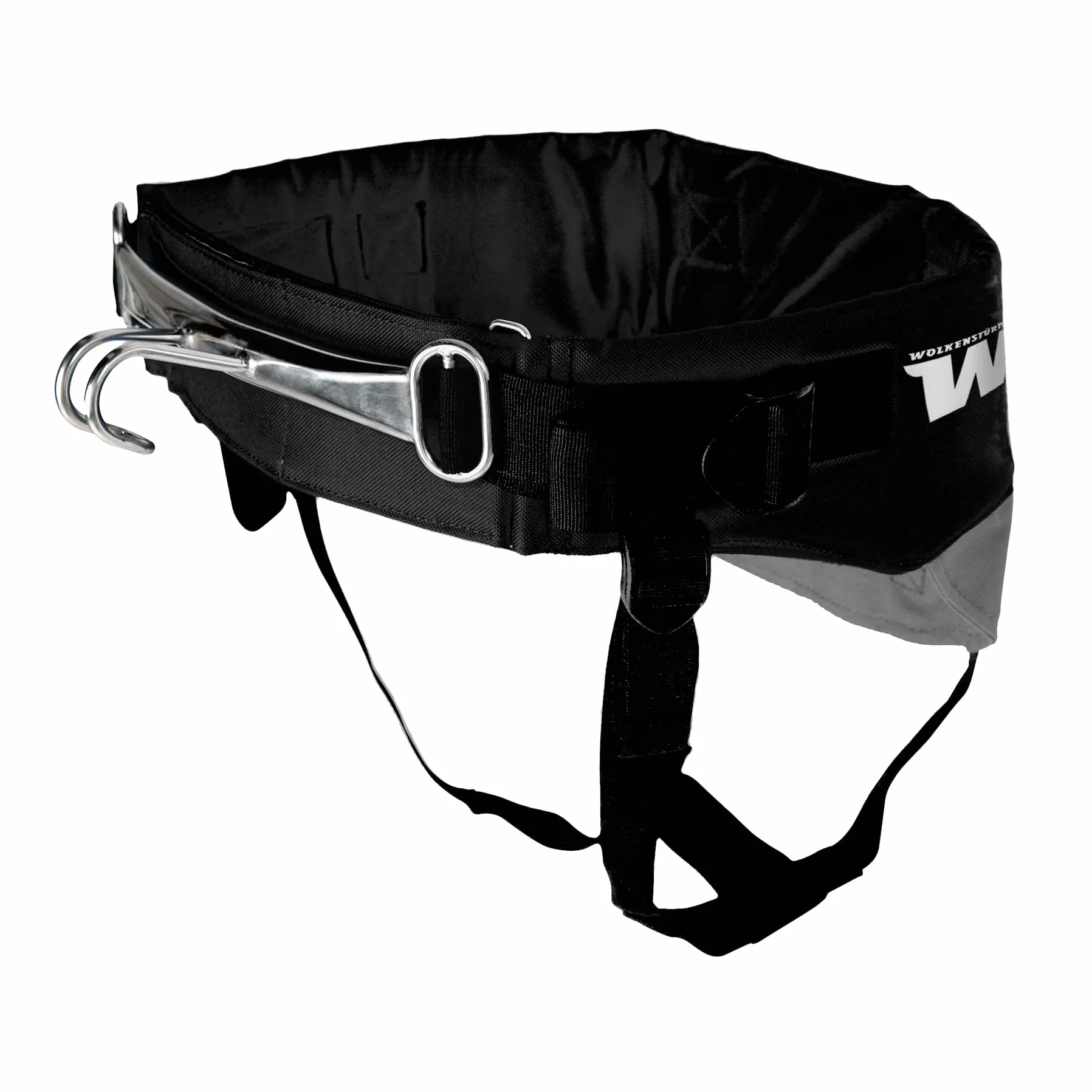 Wolkenstürmer Trapezio universale nero Harness Fix S-XL Imbracatura aquilone trapezoidale