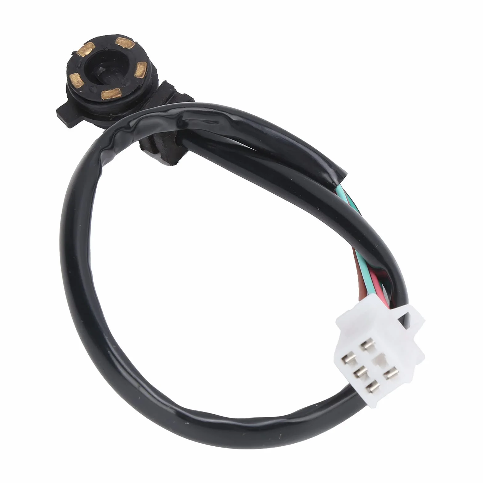 Aramox Sensore di Posizione del Cambio Neutro, 5 Fili, Interruttore Compatibile per JD100 Go Kart, PVC e ABS