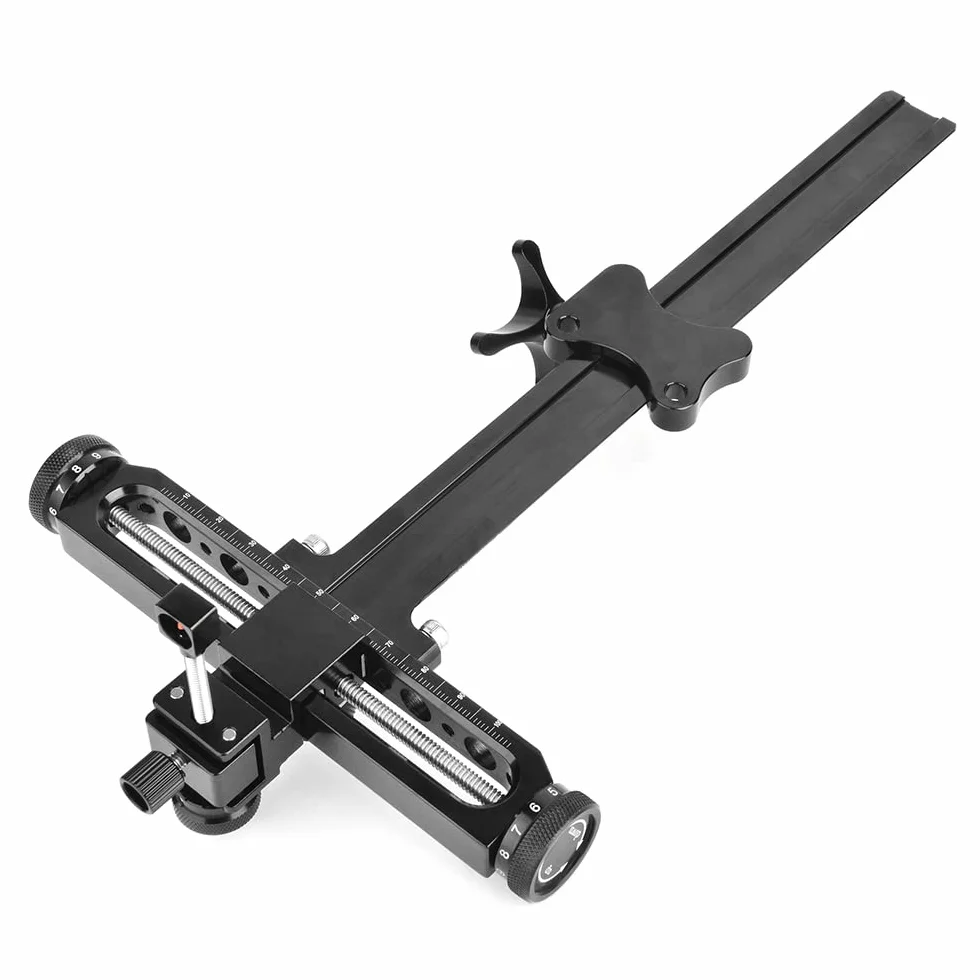 SHARROW Mirino per Arco Ricurvo Alluminio 9 pollici Bow Sight Accessori Arco