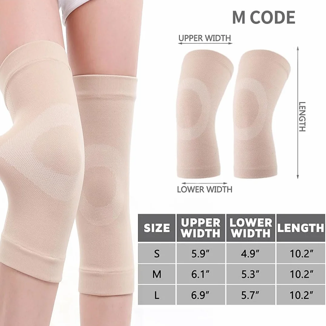 Dito Ginocchiere da Basket UltraSottili Traspiranti Antitraccia Unisex (M)