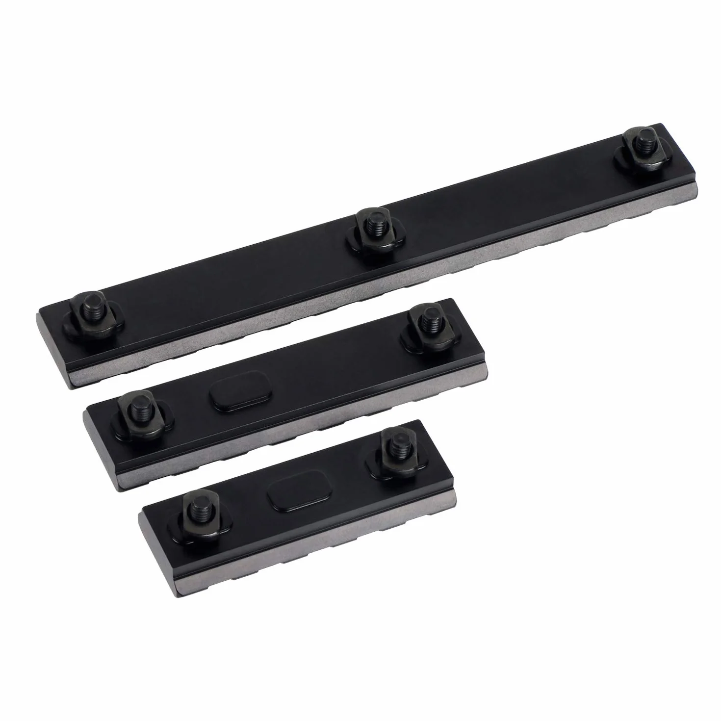 Picatinny Rail 5-Slot 7-Slot 13-Slot Alluminio Leggero 3 Pezzi per Caccia