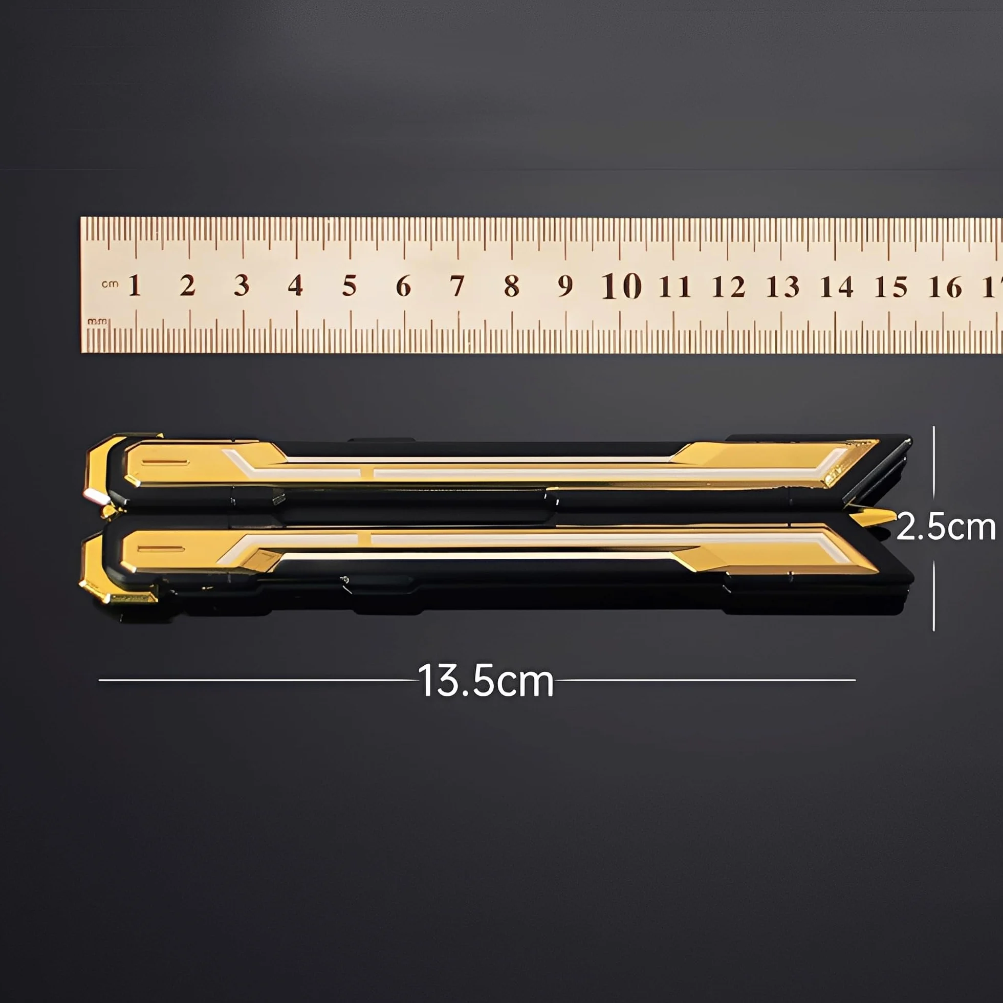 2025 Modello di Ricompensa Valorant Champions, Lunghezza da Aperto: 25 Cm, Oggetti da Collezione del Gioco Realizzati Interamente in Metallo