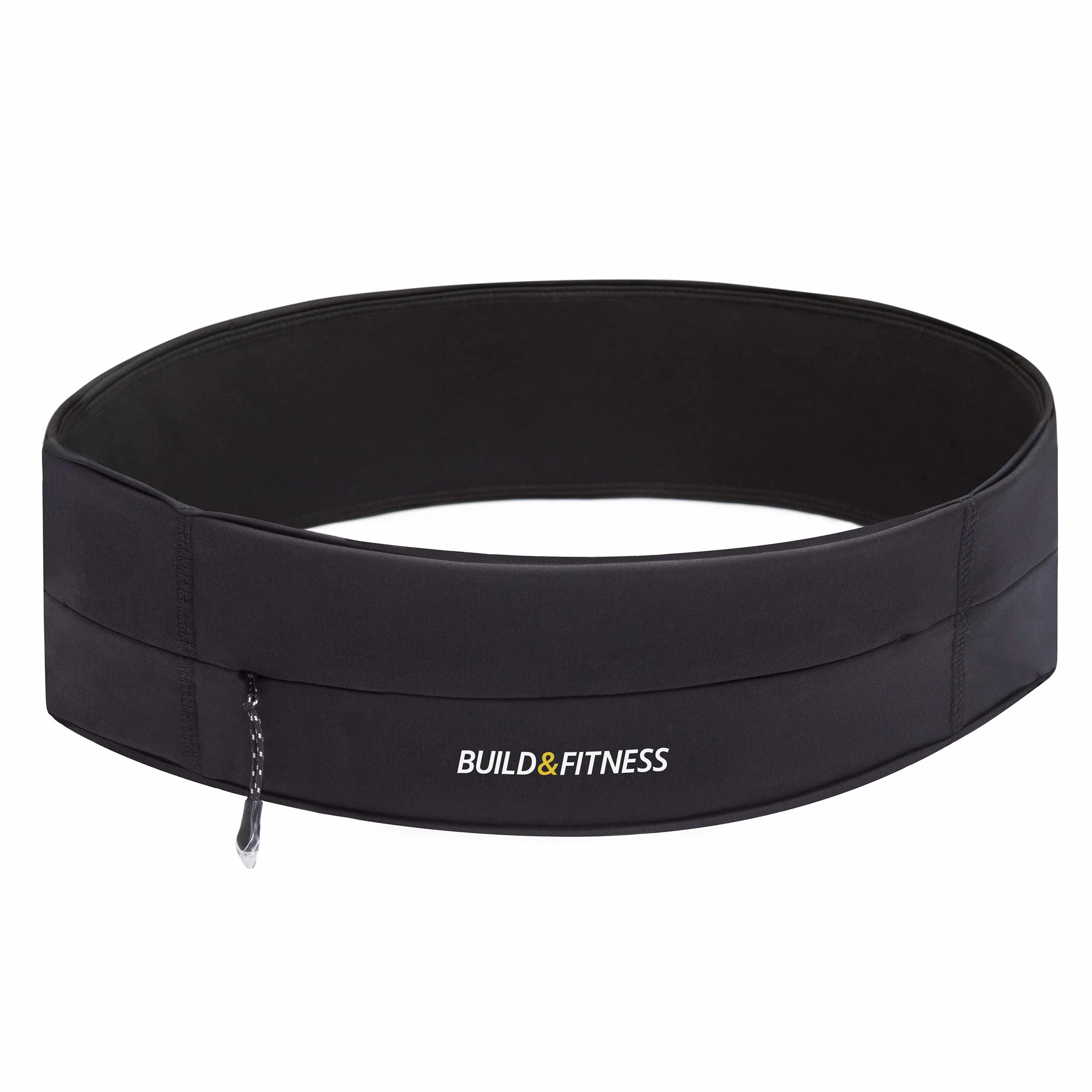 Marsupio Running Build & Fitness con Cerniera e Portachiavi Leggero Sportivo per Cellulare
