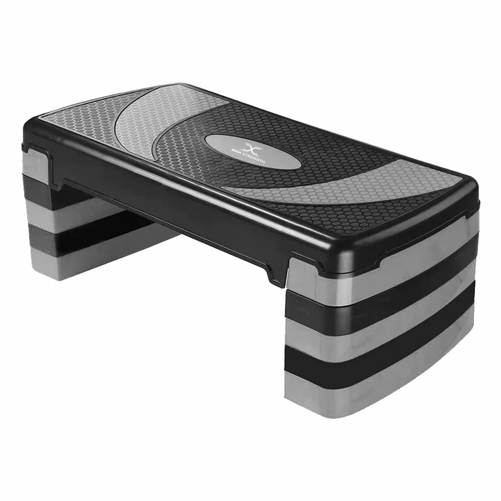 Passi aerobici multi-livello regolabili 2-5 livelli per palestra cardio pilates