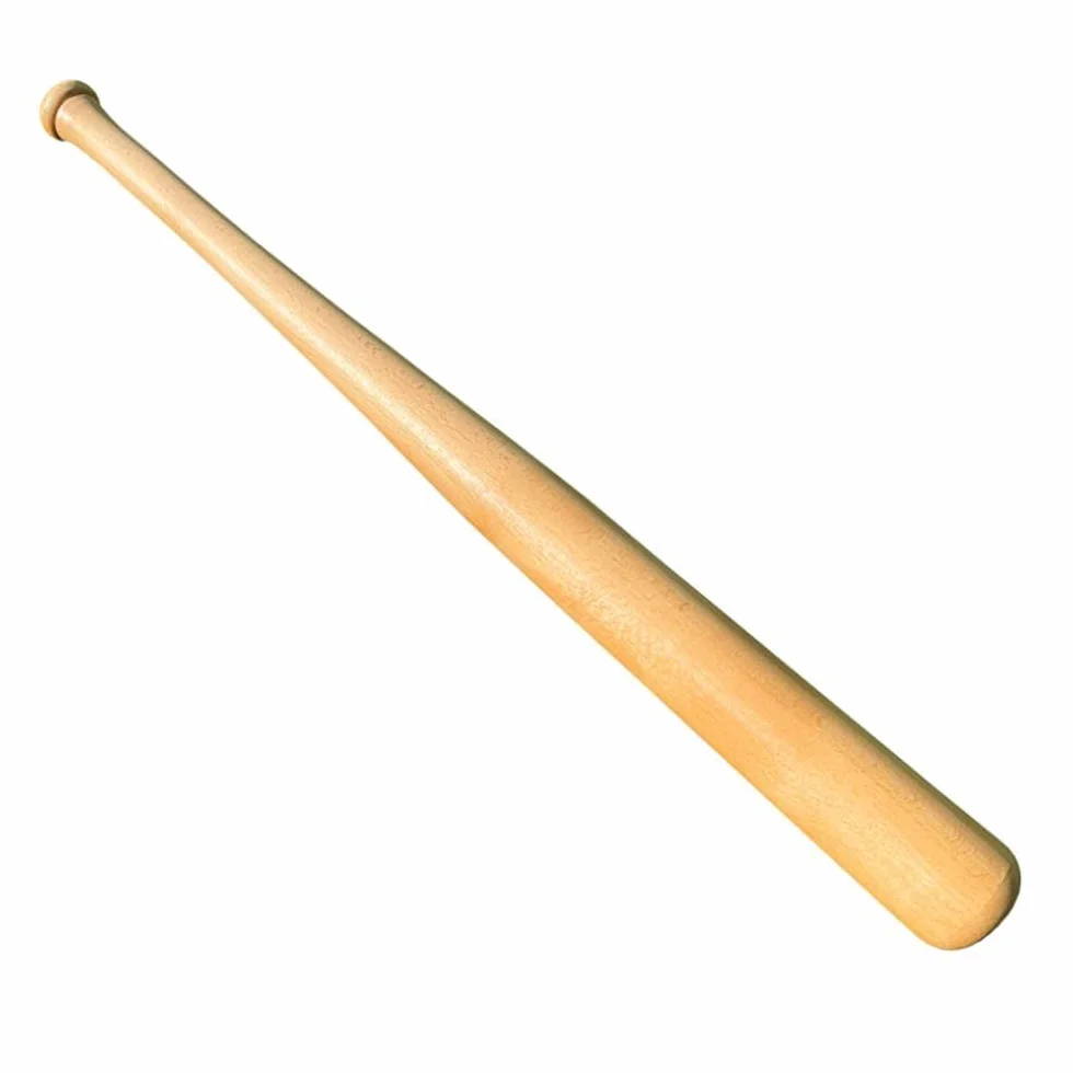 Perfeclan Mazza da Baseball in Legno 84 cm Portatile per Adulti