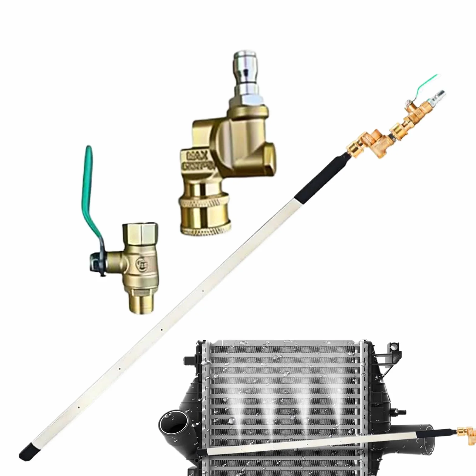 Cleaner Del Radiatore Per Auto - Strumento Di Pulizia Del Radiatore Da 650 G, Rondelle Di Pressione, Rimorchio Psi 4500 PSI RV Garage Marine Garage Fornitura | Cleaner Deel Radiatoree