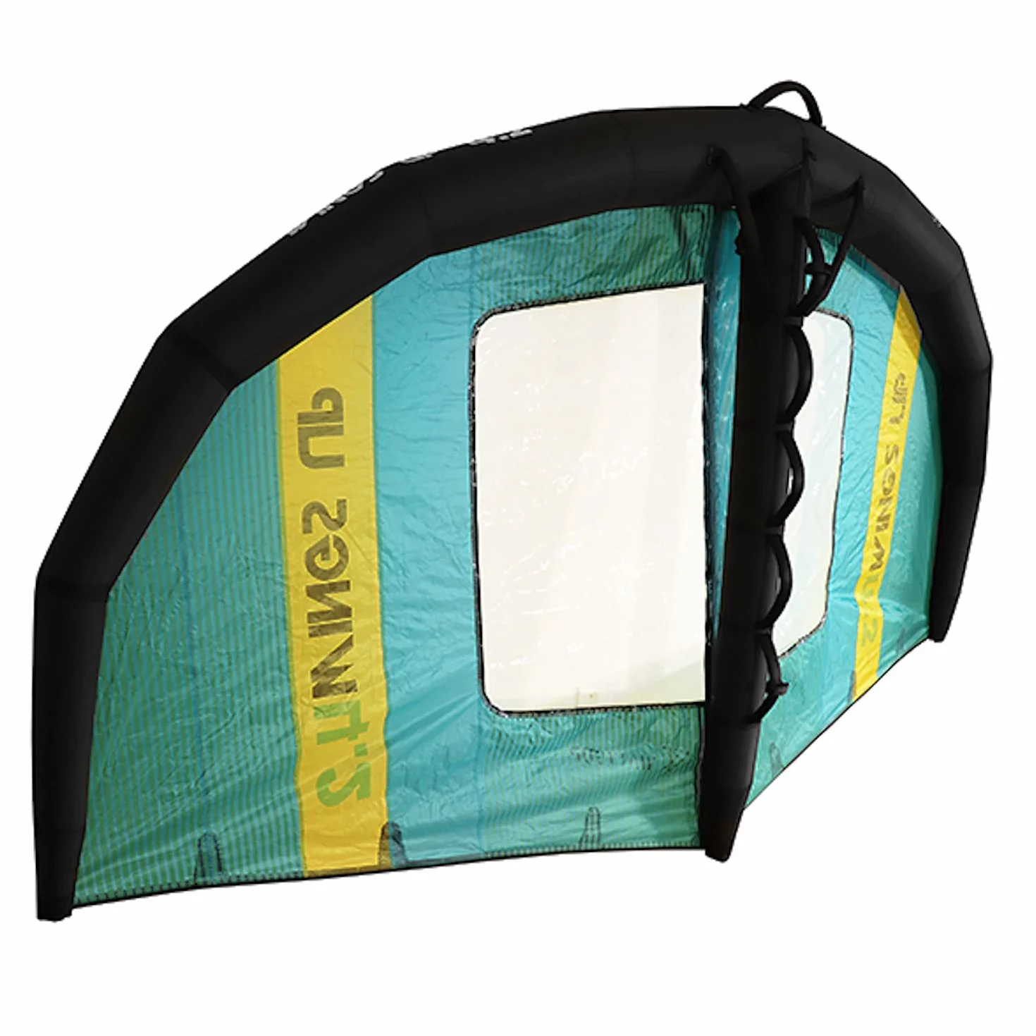 WATTSUP - Ala Wing WingsUP 4,2 m - PB-WWNG42 - Ala di trazione in nylon resistente con attacco in velcro facile - Ideale per Wing Foil, Wing Snow, Wing Skate, Wing Sup - Borsa & Leash Incluso