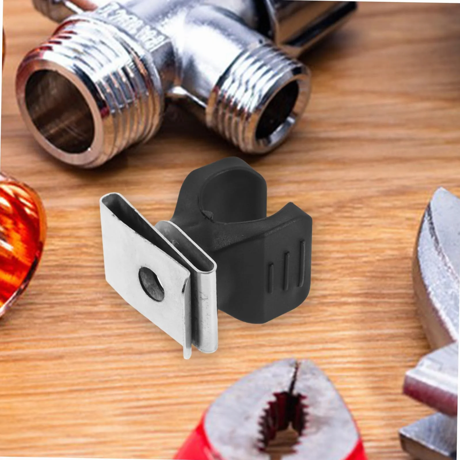 Supporto Clip Torcia Elettrica Casco Sicurezza 20-27 Mm, Accessorio Elmetti Fissaggio Sicuro