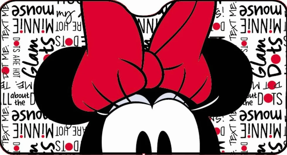 parasole anteriore auto Minnie Disney 130x70 cm – Protezione parabrezza per bambine | Cartoni animati | Accessorio auto pieghevole