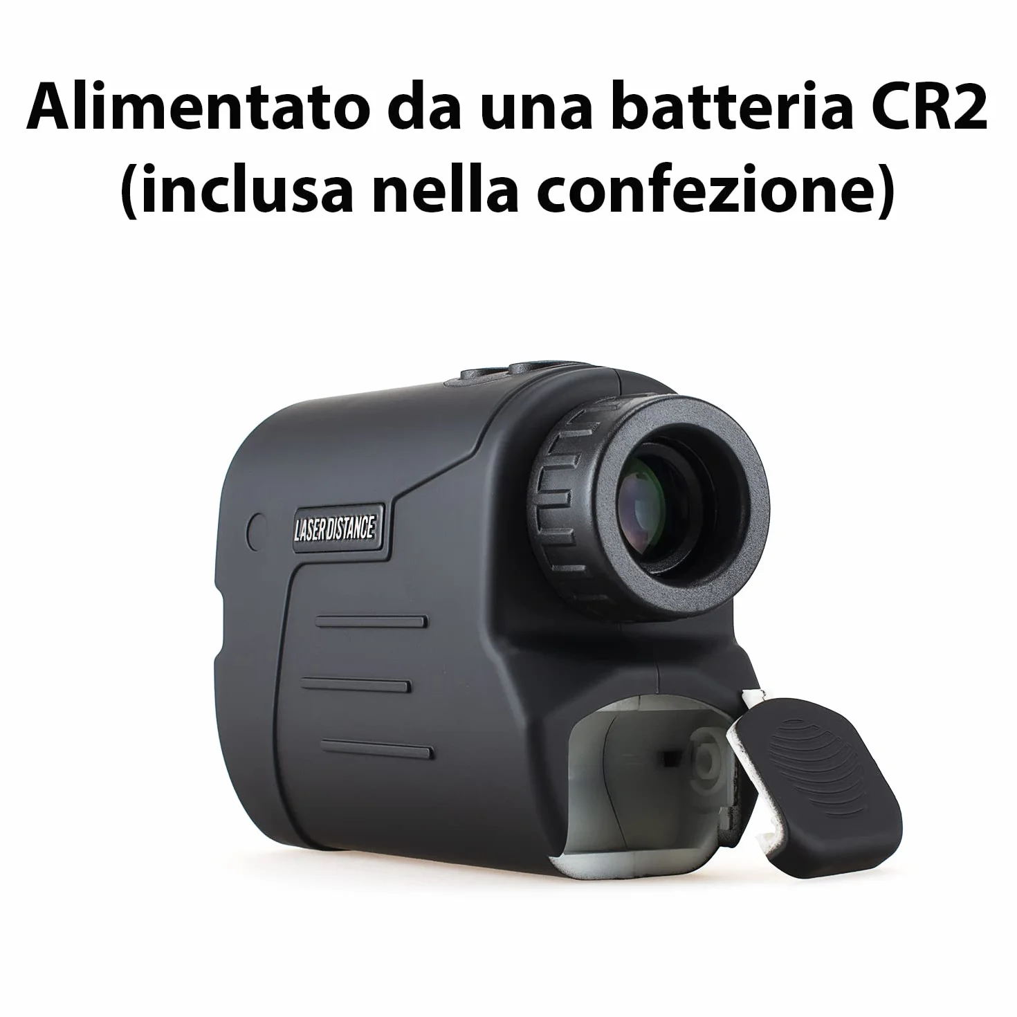 Gogogo Sport Vpro Telemetro Golf 1097 M(1200 Iarde) con Pendenza OFF/ON, Magnetica Telemetri con Ingrandimento 6X,Blocco della Bandiera e Vibrazione,Scansione,Velocità, Batteria Gratuita,Precisione ±1