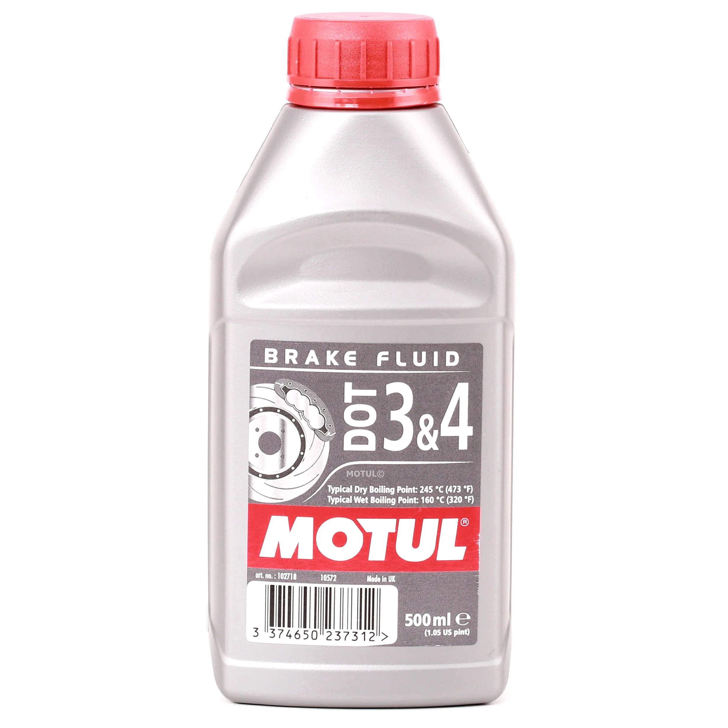 Motul DOT 3 & 4 Brake Fluid 0,5L