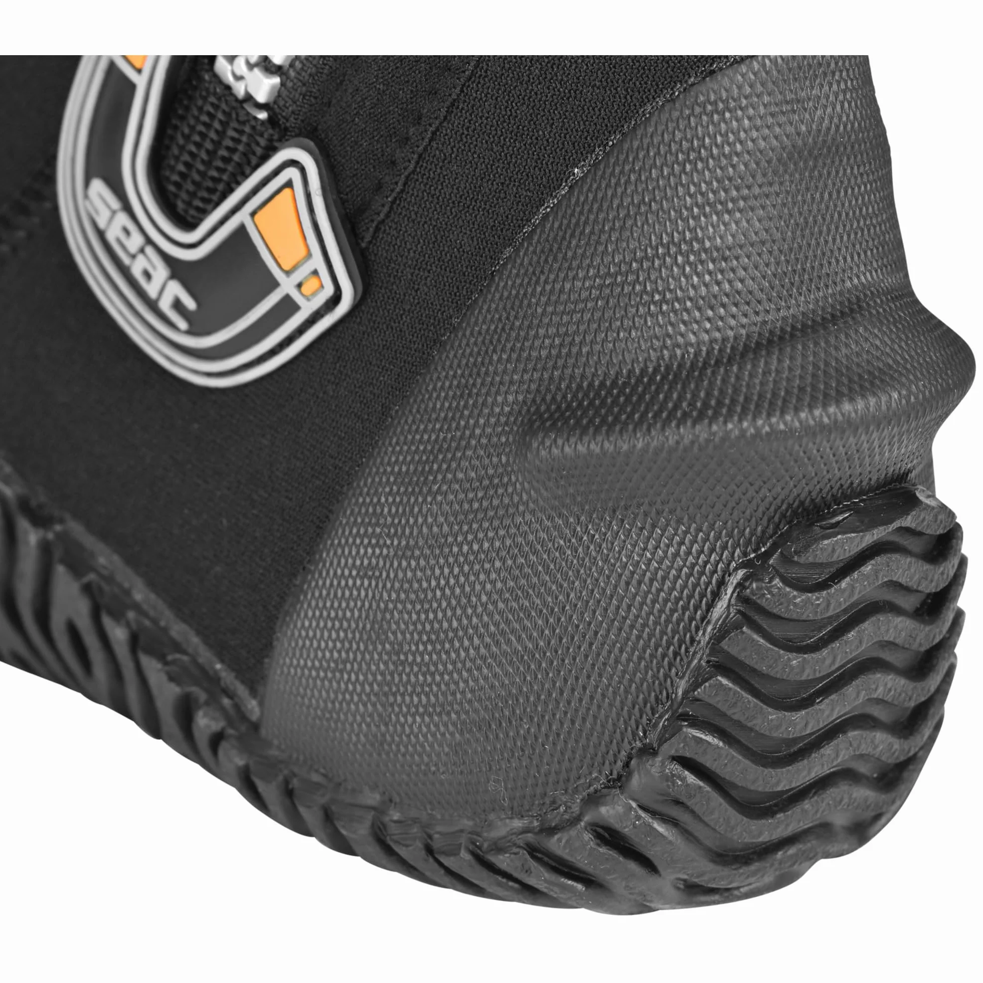 SEAC Basic HD, Calzari da Subacquea in Neoprene da 5 mm con Cerniera Laterale e Suola Semi Rigida