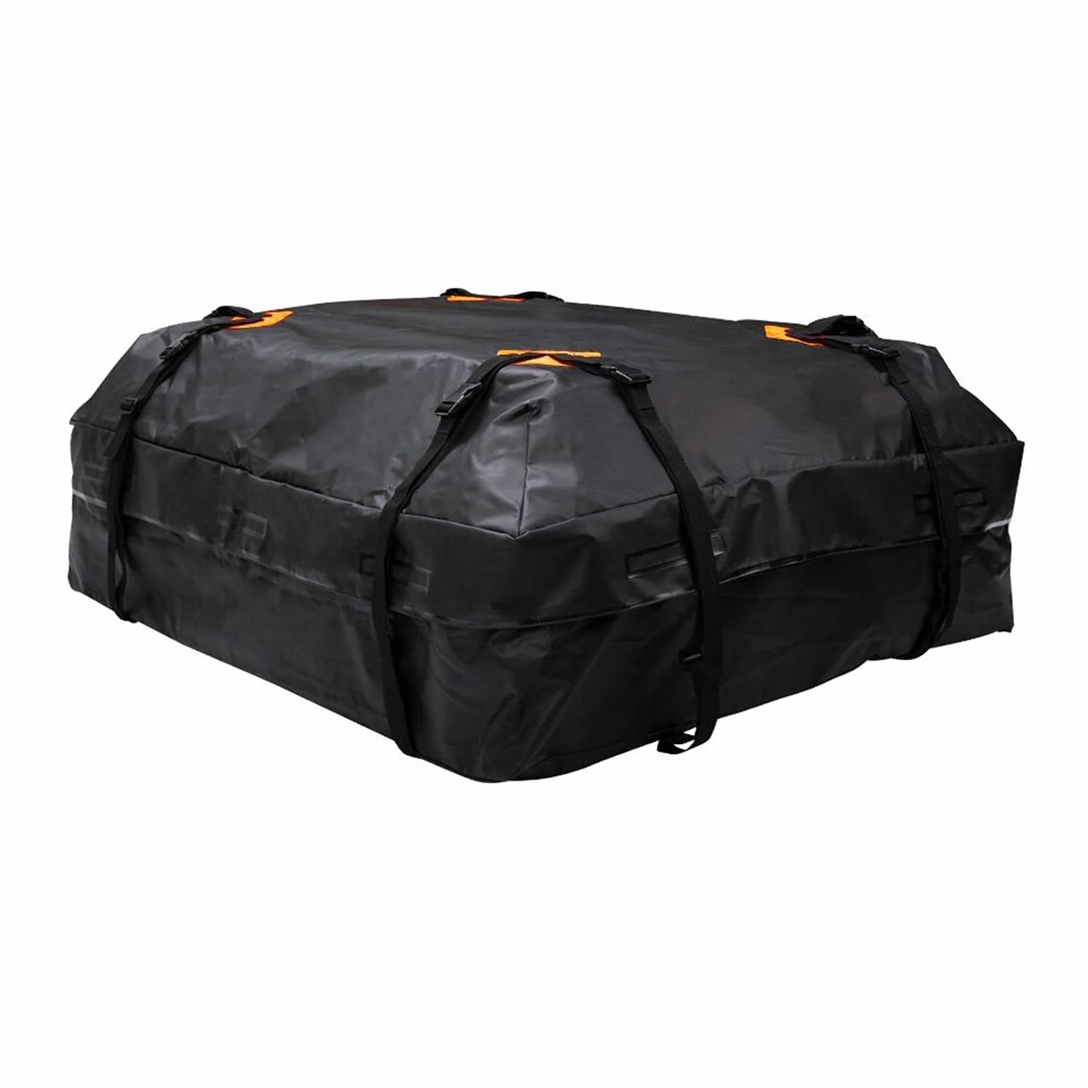 Shkalacar Box Tetto Auto Impermeabile, 425L Borsa di Stoccaggio Griglia del Tetto con 8 Fibbie Fisse con Cerniera a Due Vie per Viaggio Campeggio SUV Veicolo