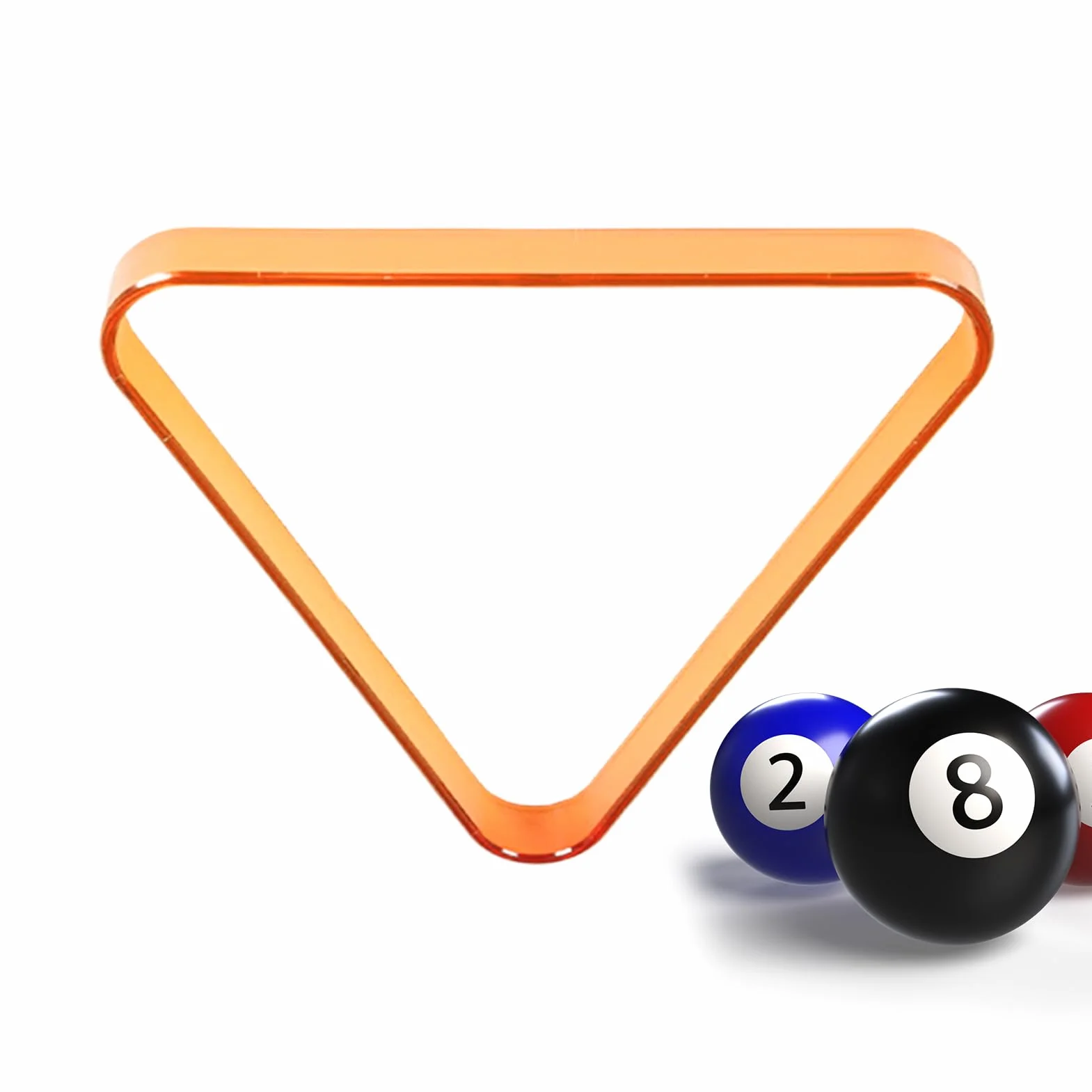 Accessori da biliardo per palline 57 mm PVC resistente per giocatori hobby casa club