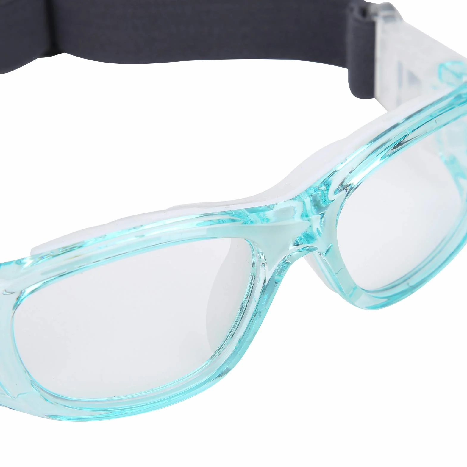 Occhiali da calcio protettivi per bambini per basket, calcio, hockey (blue)