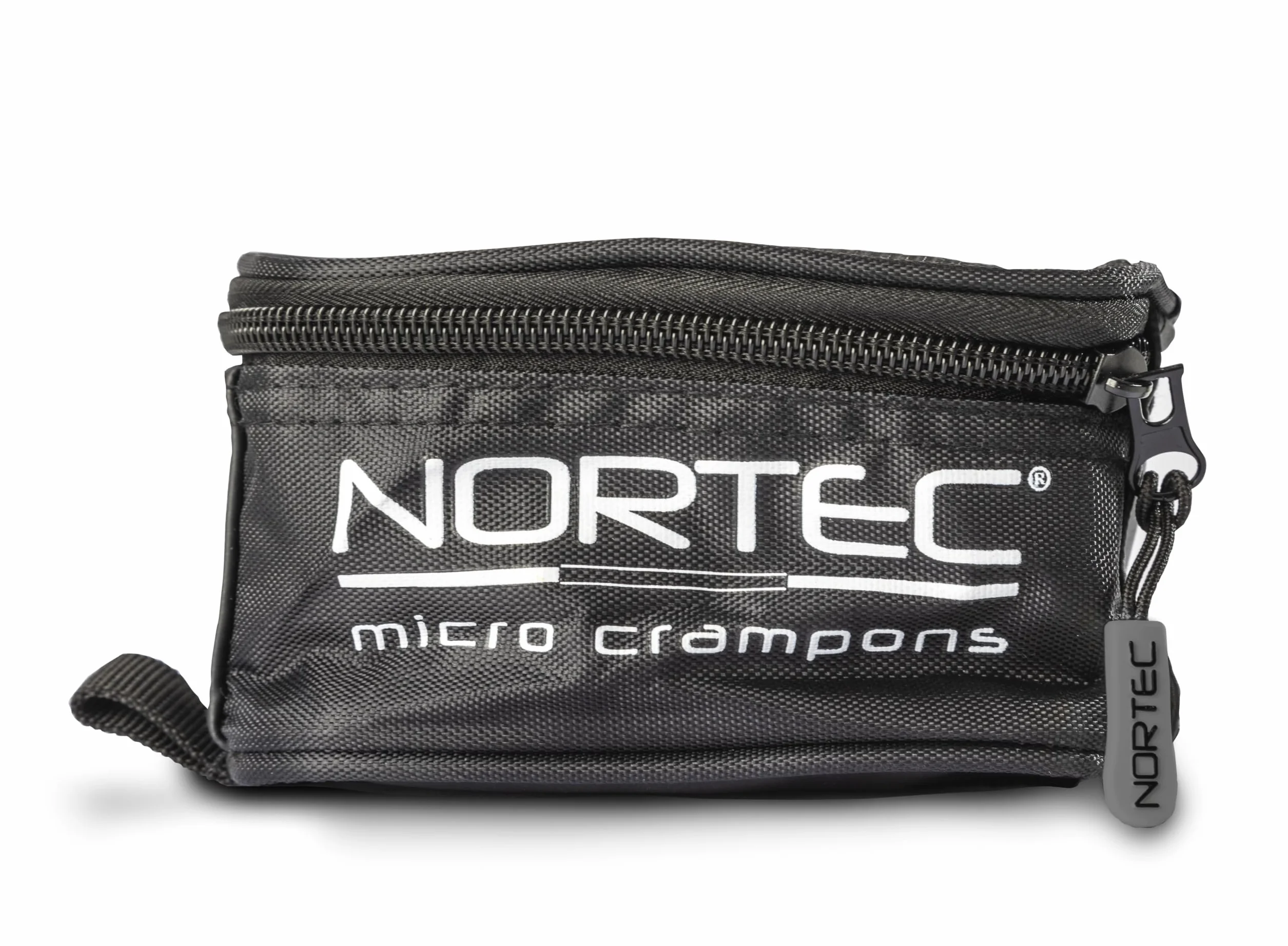Nortec Ramponcini NORDIC 2.4 per Escursionismo e Trail Running invernale su Ghiaccio e Neve, Made in Italy, Micro Ramponi Scarpe Leggeri con Custodia