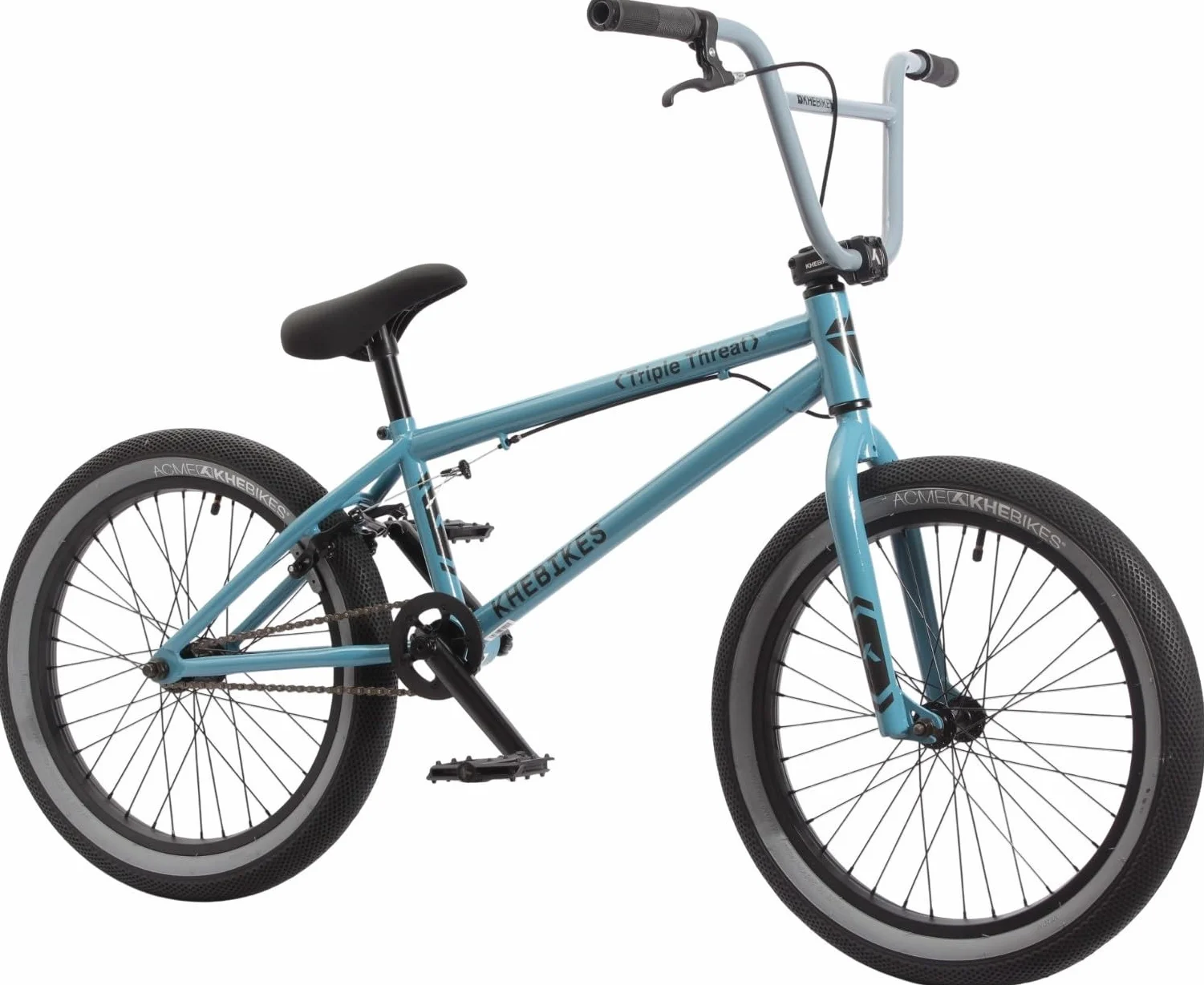 KHE Triple Threat Bicicletta BMX 20" - 11,1 kg - CrMo Manovella - Affix Rotor - Freestyle BMX - 2025 - Blu