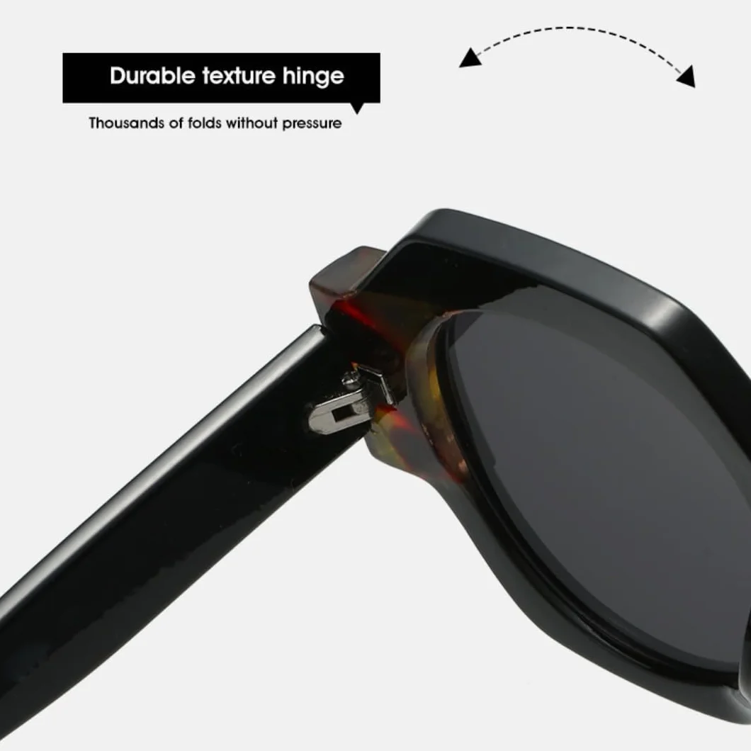 Okulary przeciwsłoneczne UV400 vintage punk luksusowy design dla kobiet i mężczyzn