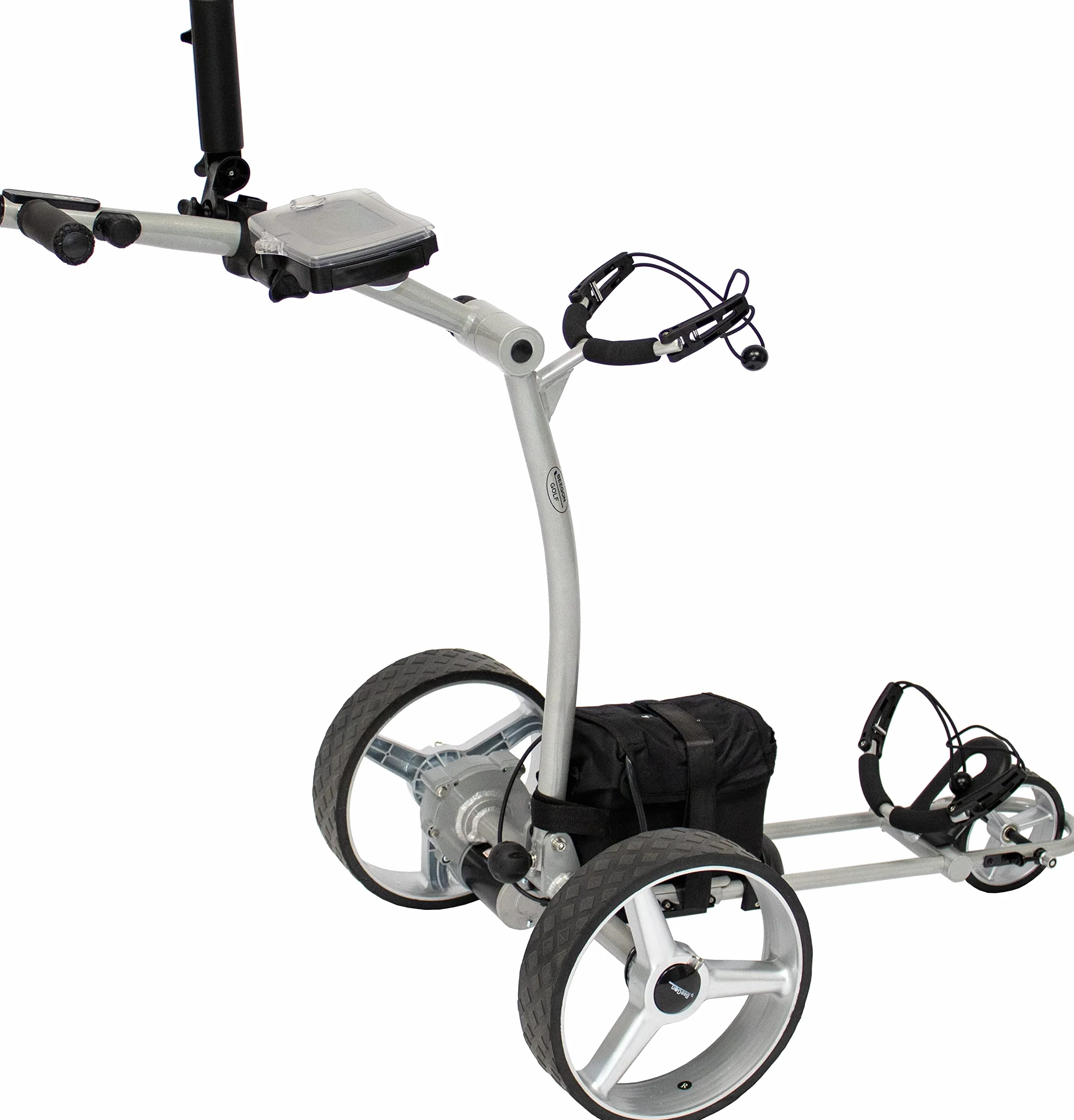 BeeGon Golf Carrello Elettrico GT-300 PRO Grigio Argento 33Ah