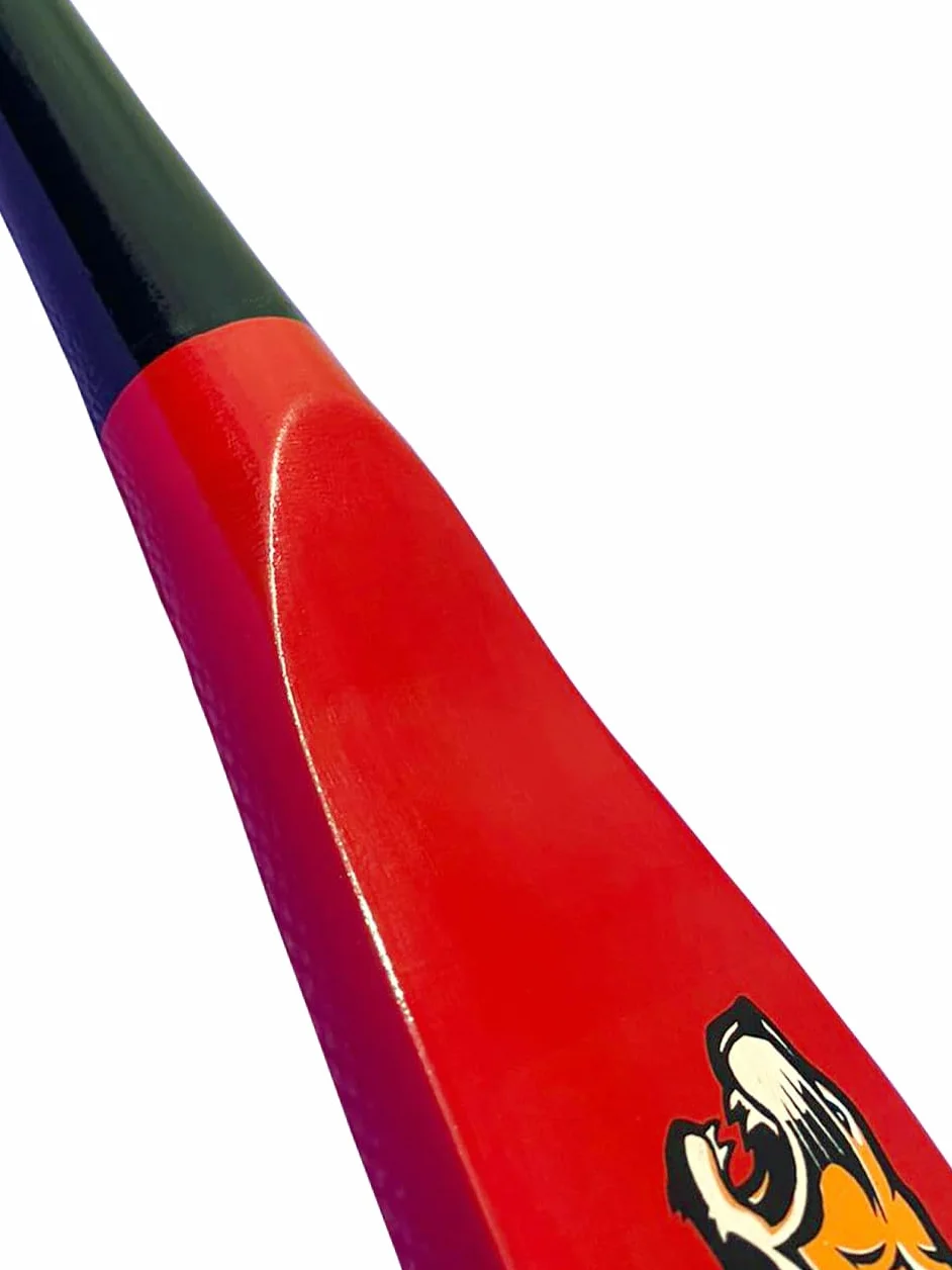 LLC Mazza da baseball e softball piatta in acero 81,3 cm 623,7 g 7 cm rosso e nero