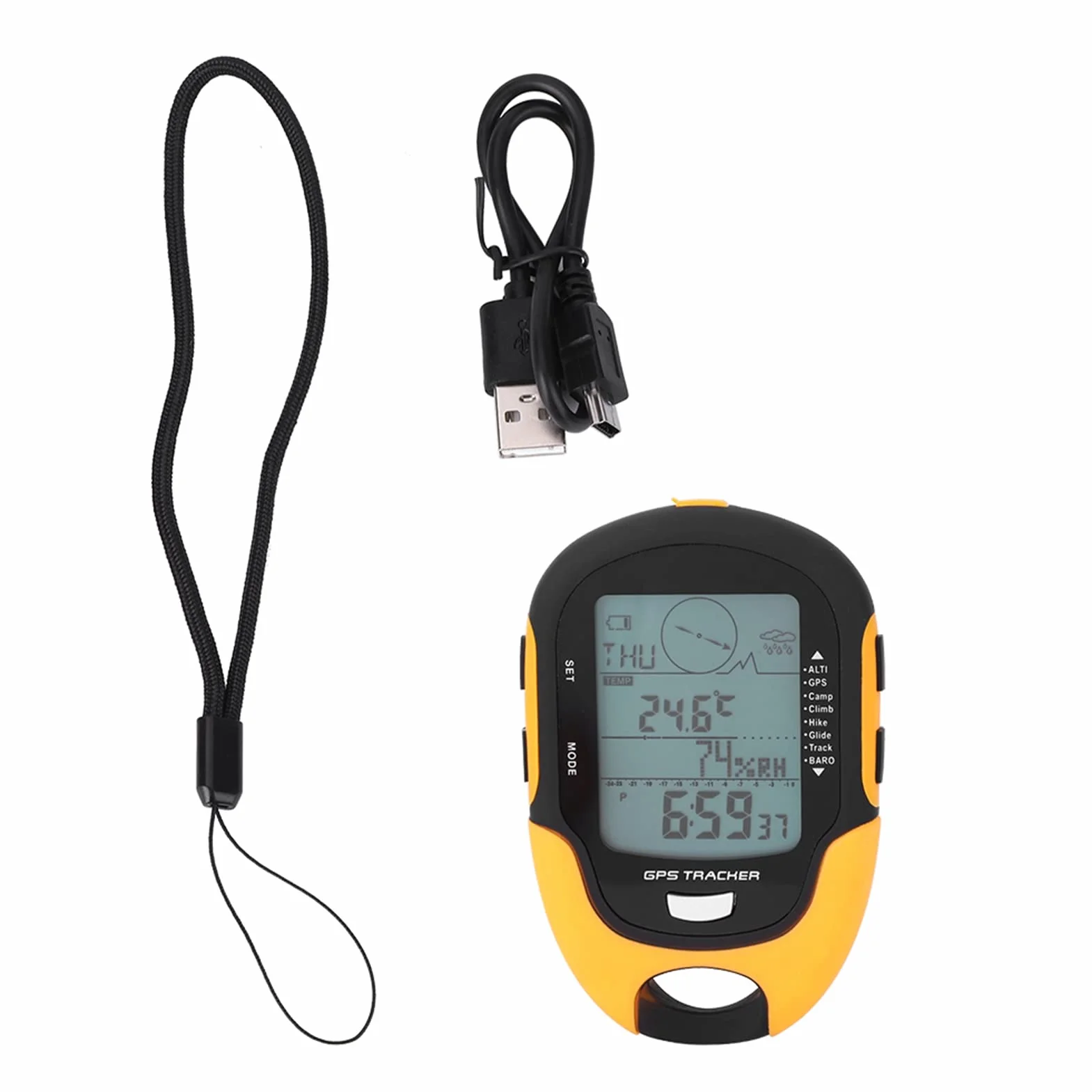 Navigatore GPS Portatile, Ricevitore di Navigazione GPS Portatile, con Doppia Navigazione Beidou per Escursioni all'aperto e Campeggio